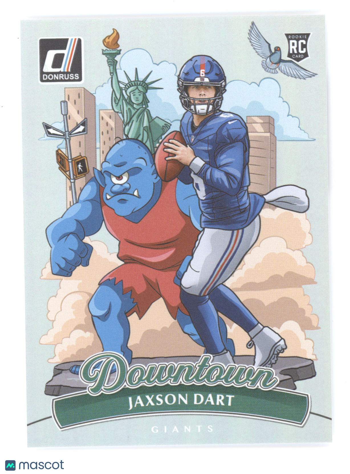 2025 Donruss Downtown Jaxson Dart #14 RC