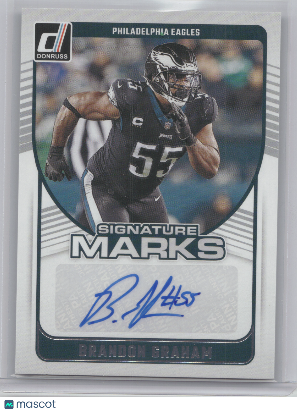 2024 Donruss Signature Marks Brandon Graham #SMA-BGR