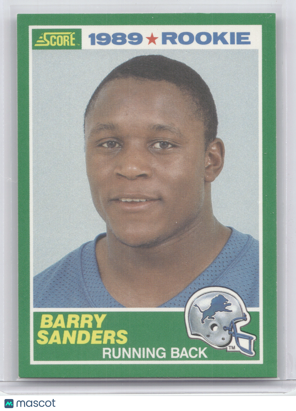 1989 Score Barry Sanders #257 Rookie
