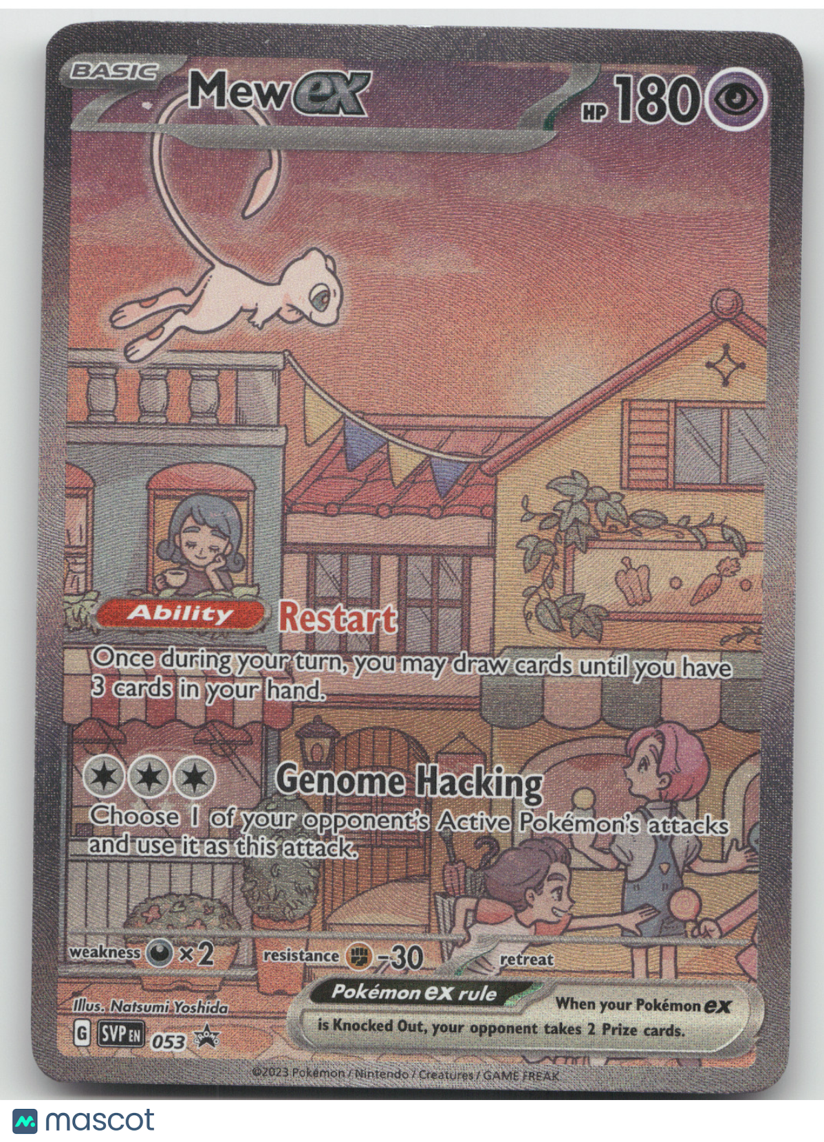 2023 Scarlet & Violet Mew ex Black Star Promo #053