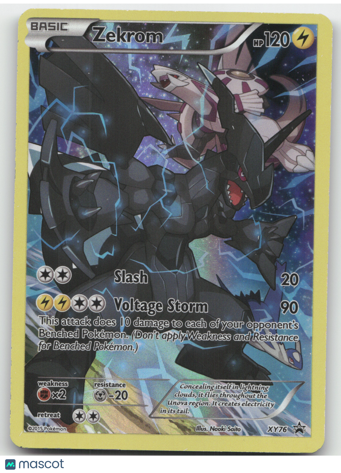 2015 XY Zekrom Black Star Promo #XY76