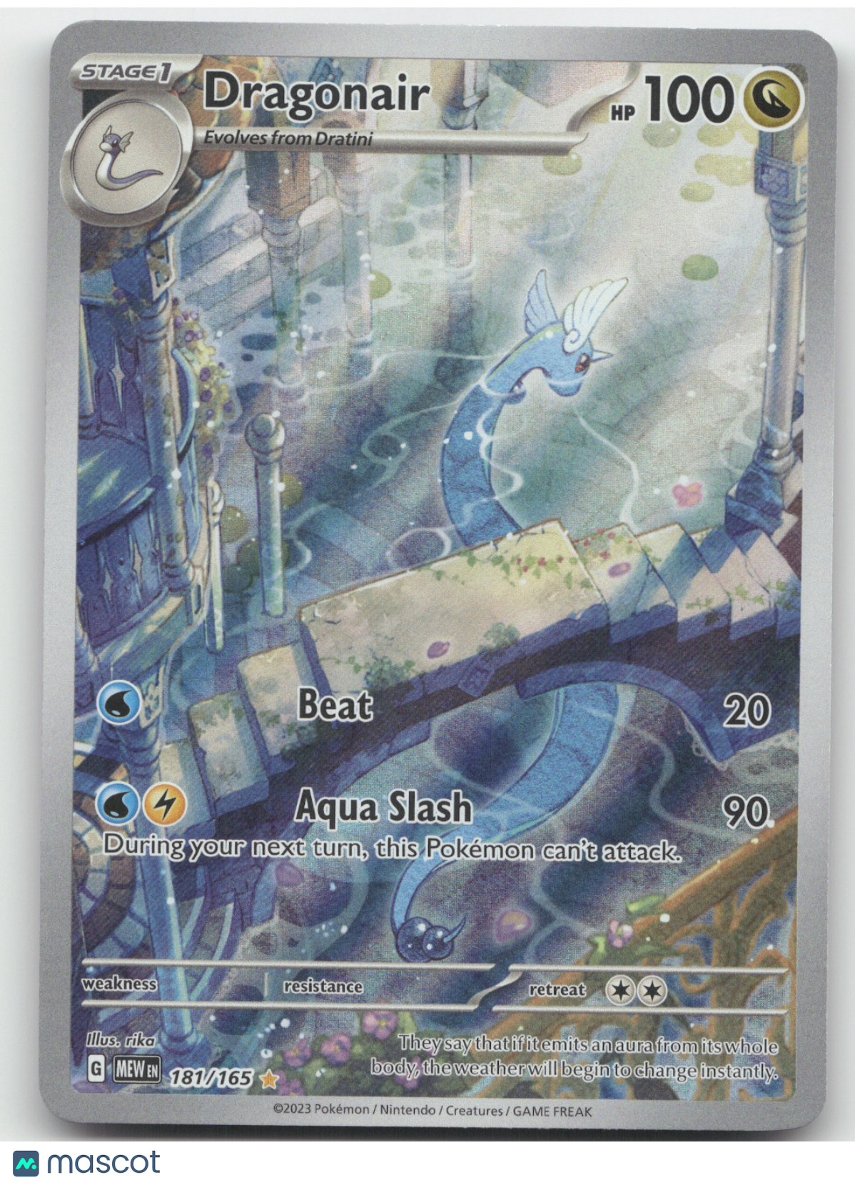 2023 Scarlet & Violet 151 Dragonair Secret Rare #181/165