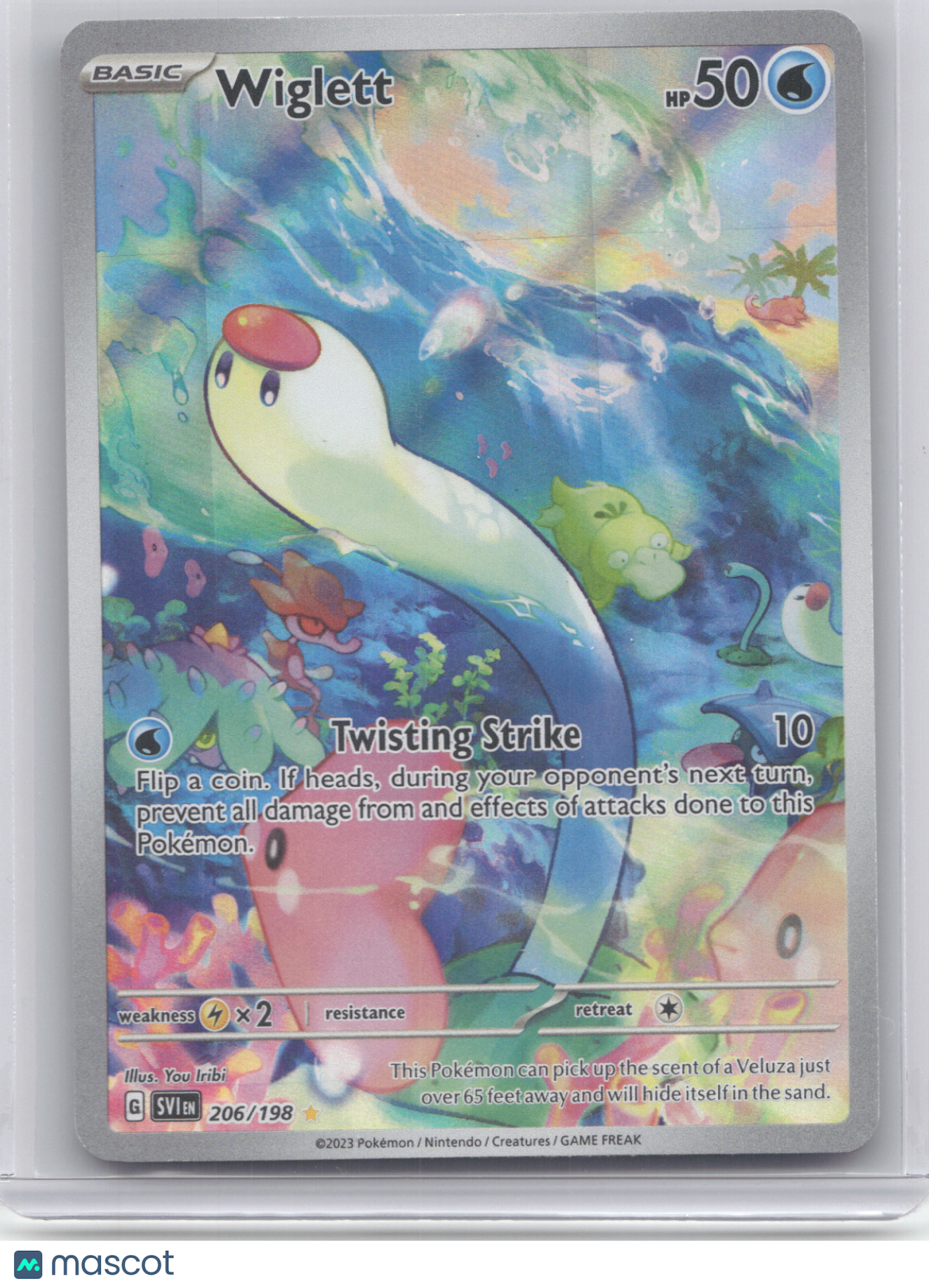 2023 Scarlet & Violet Wiglett Secret Rare #206/198