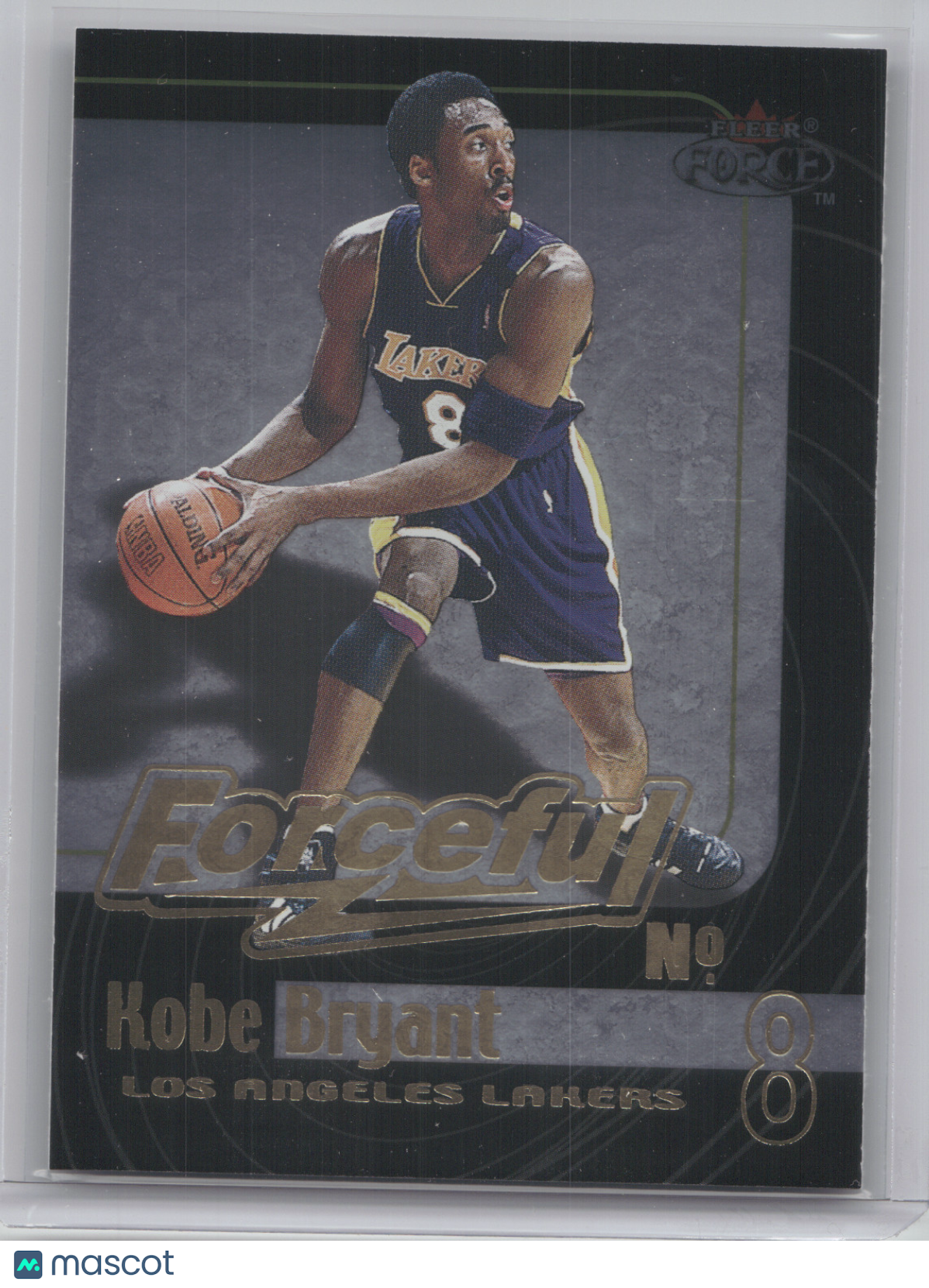 1999 Fleer Force Forceful Kobe Bryant #7