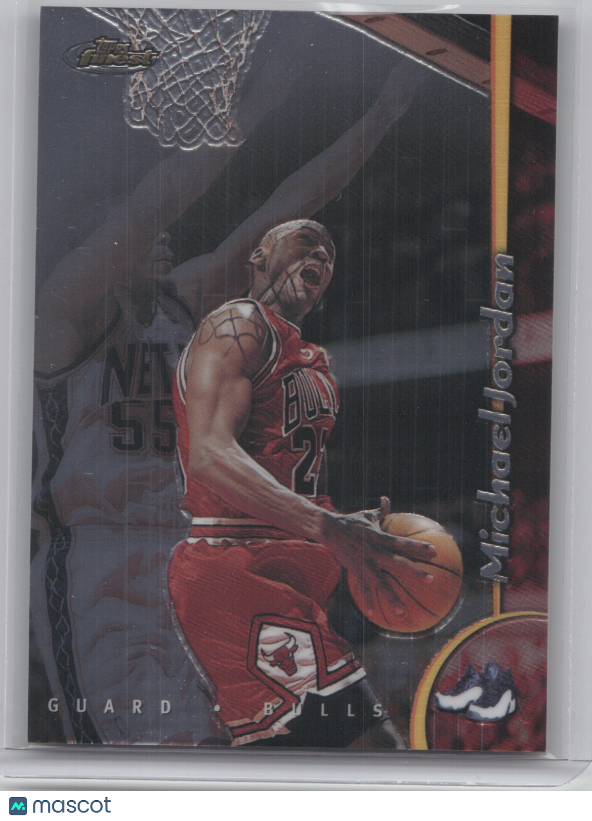 1998 Topps Finest Michael Jordan #81
