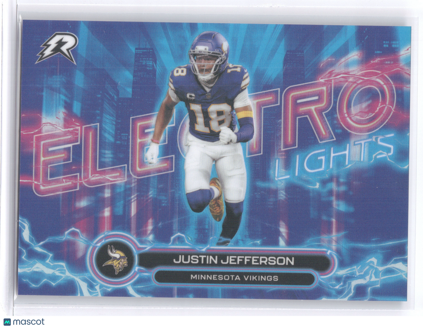 2025 Topps Resurgence Electro Lights Justin Jefferson #EL-14