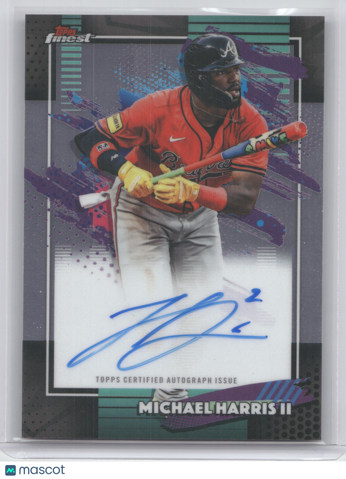 2026 Topps Finest Autograph Michael Harris II #FA-MH