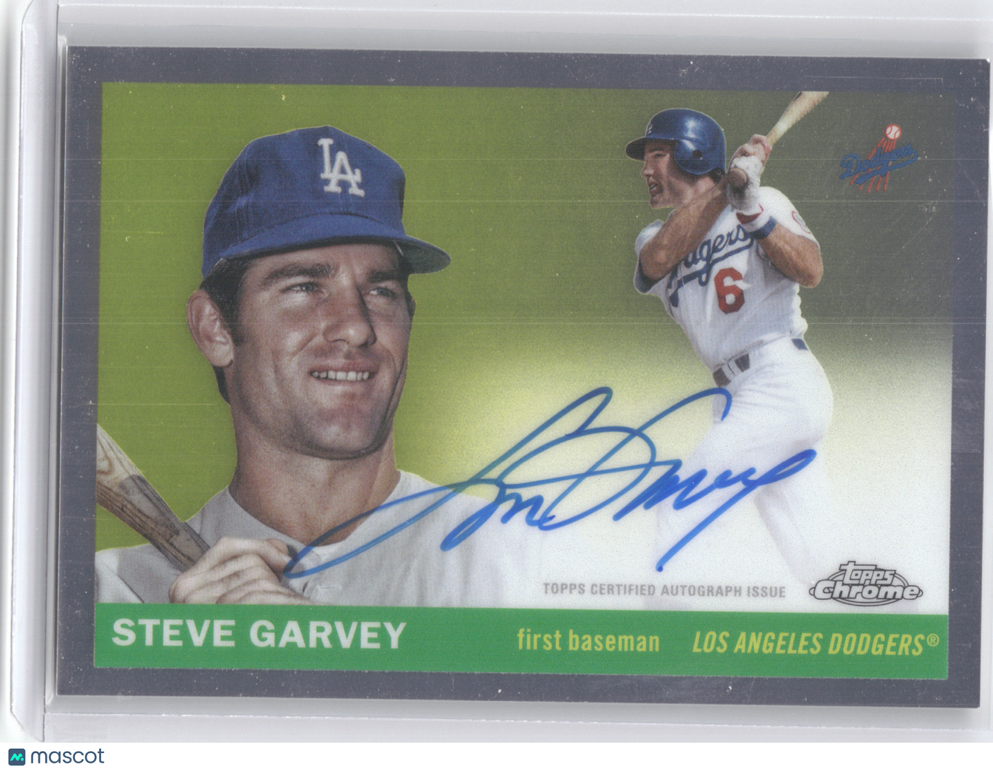 2025 Topps Chrome Platinum Autograph Steve Garvey #CPA-SGA