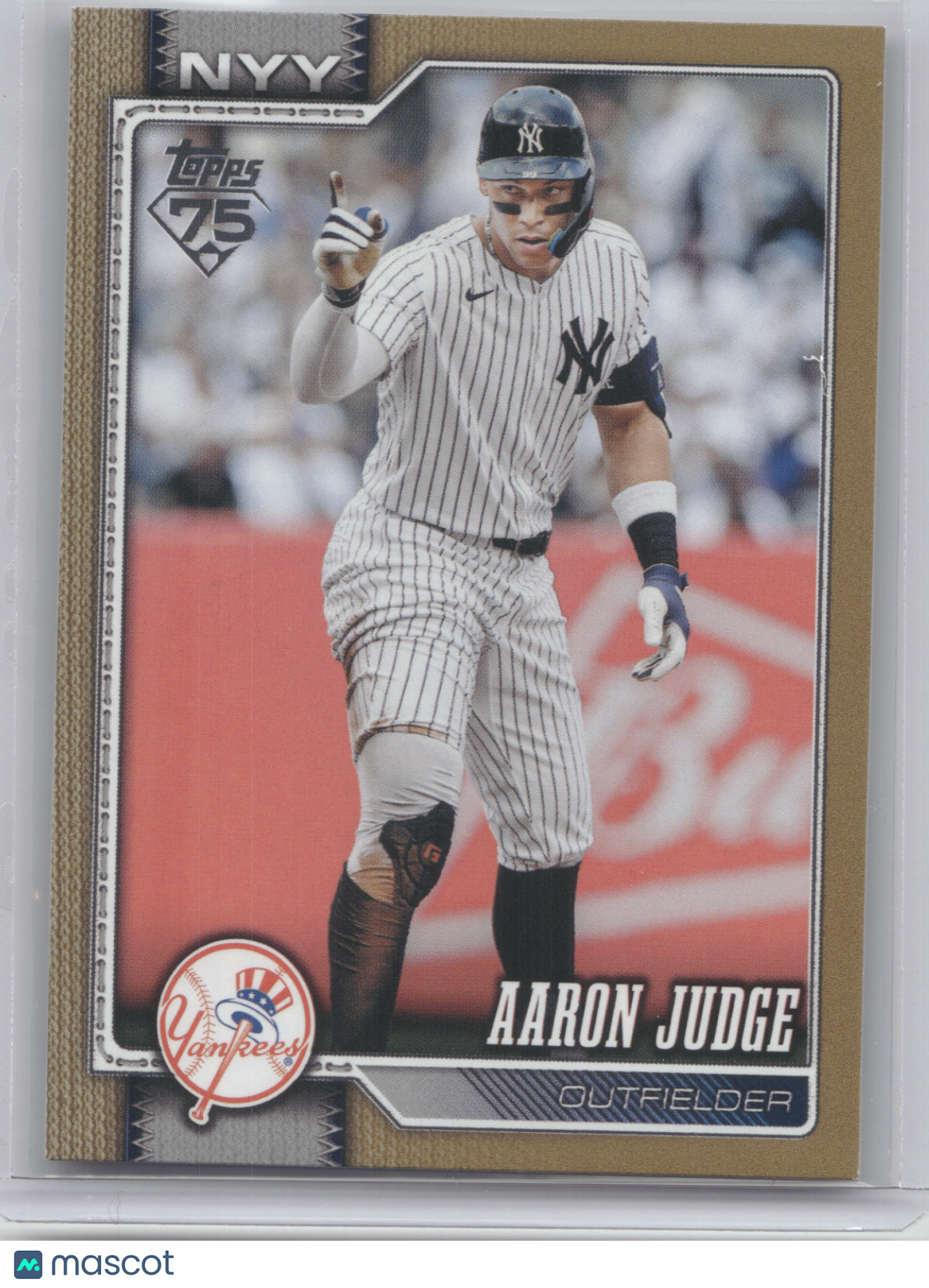 2026 Topps Aaron Judge #1 Gold 0978/2026