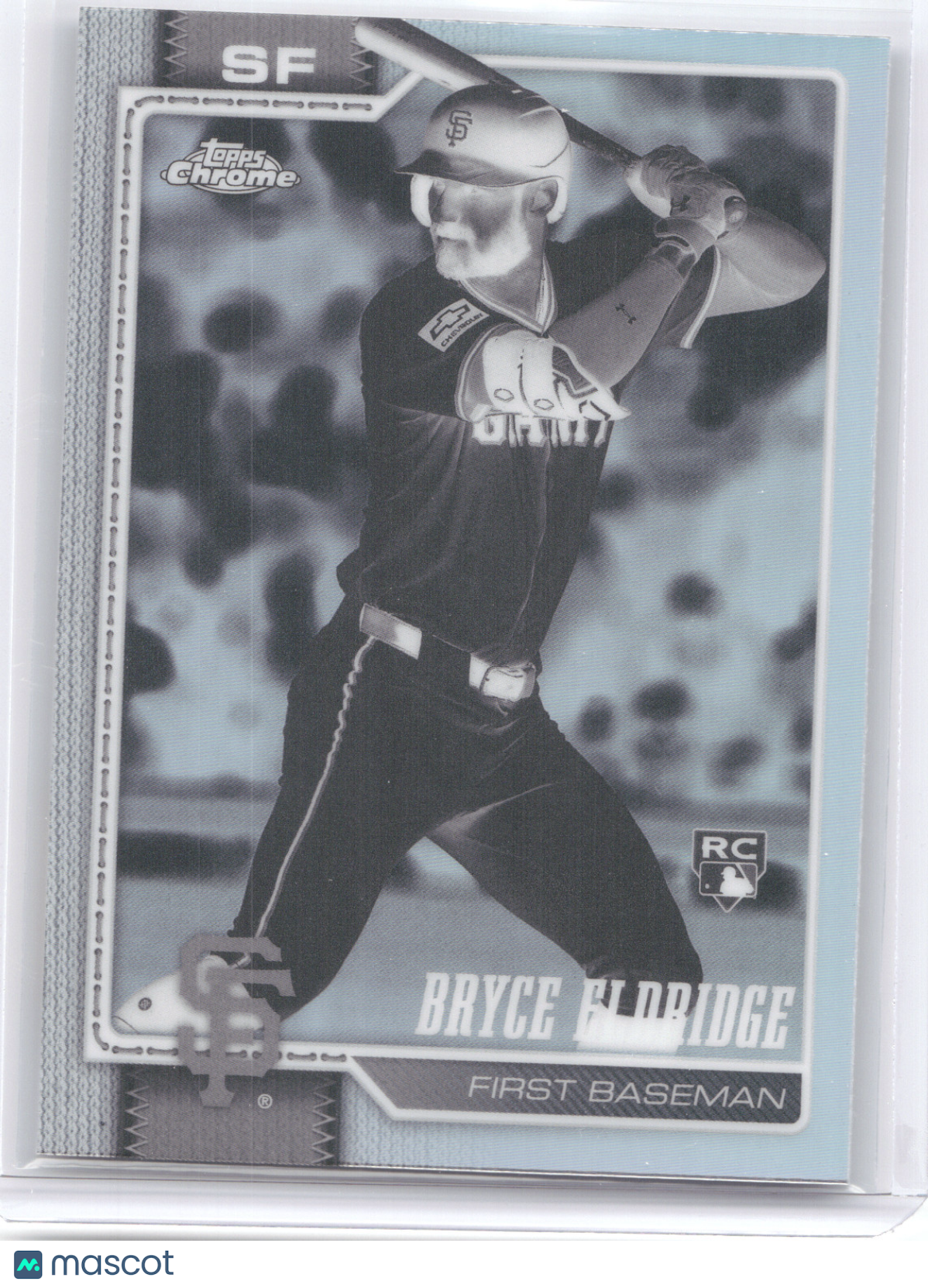2026 Topps Chrome Bryce Eldridge #254 Negative Refractor RC