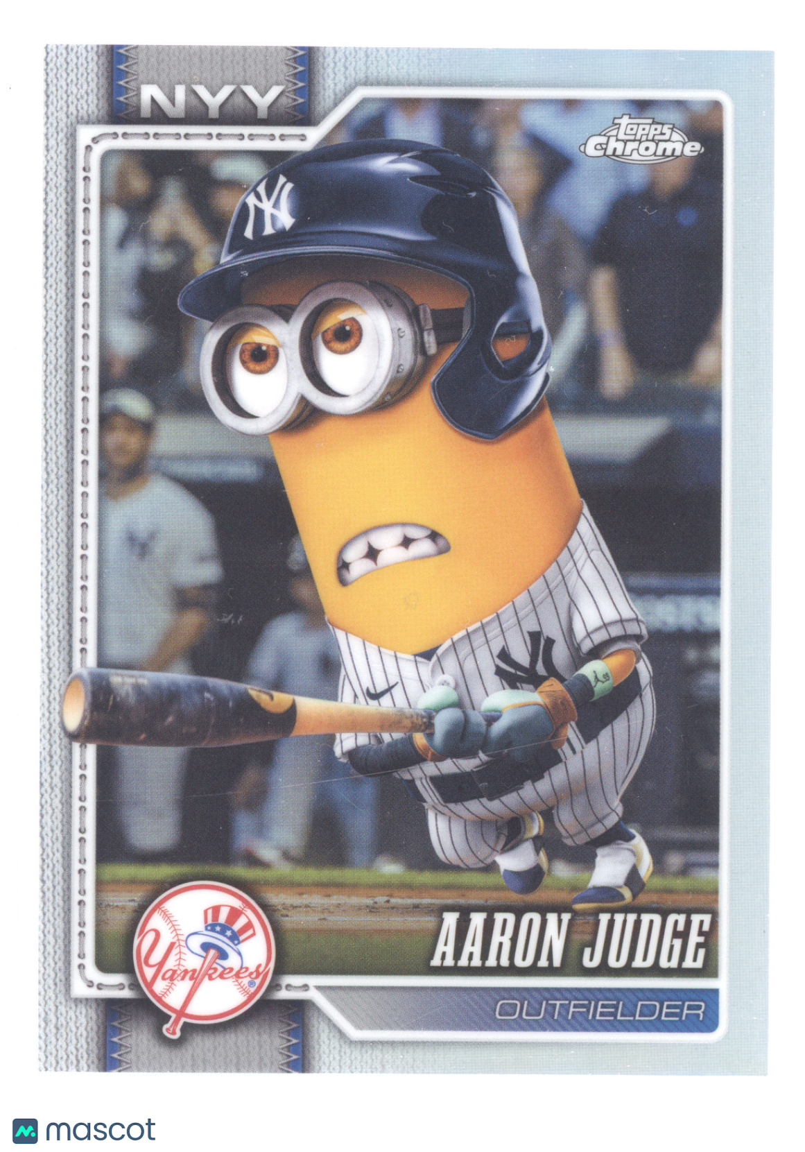 2026 Topps Chrome Aaron Judge #100 Minions Variation