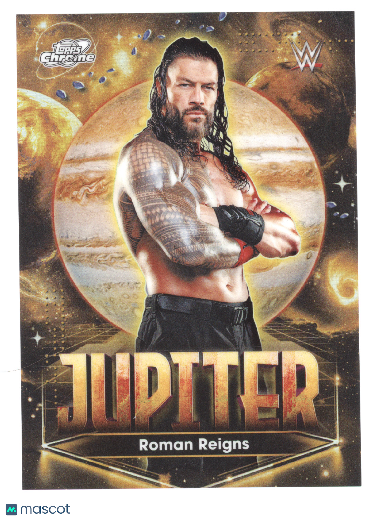 2026 Topps Cosmic Chrome WWE Planetary Pursuit Roman Reigns #PPJ-6 Jupiter