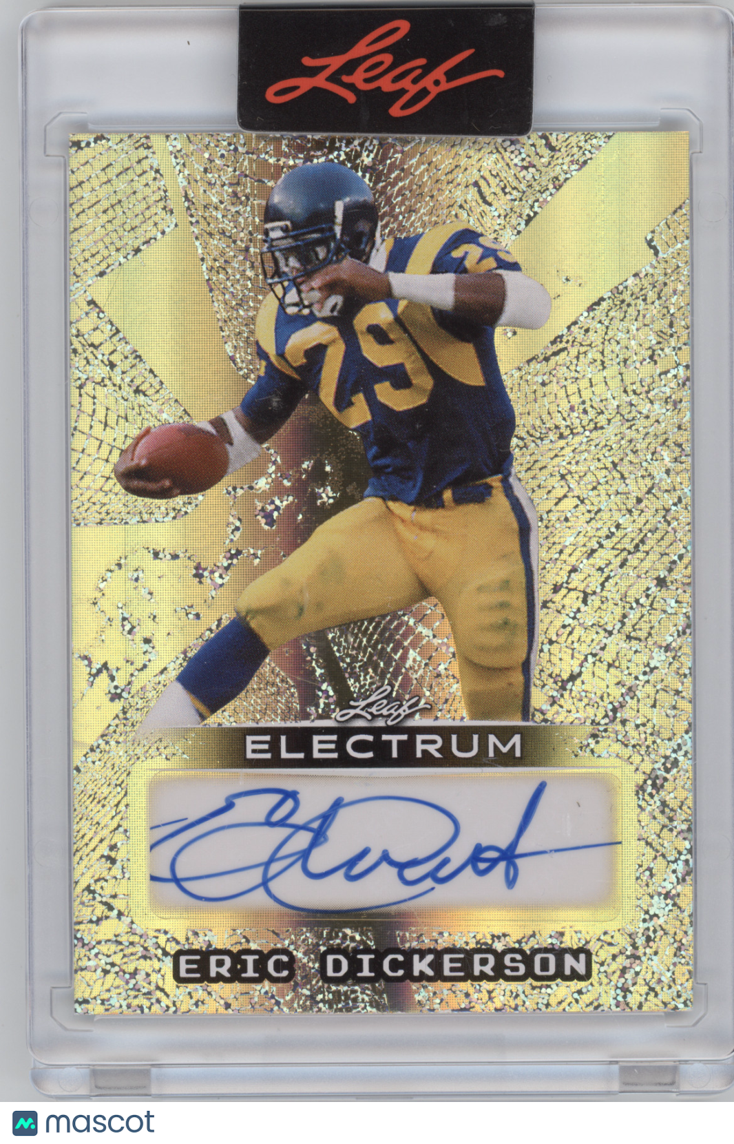 2025 Leaf Electrum Autograph Eric Dickerson #BA-ED2 1/1