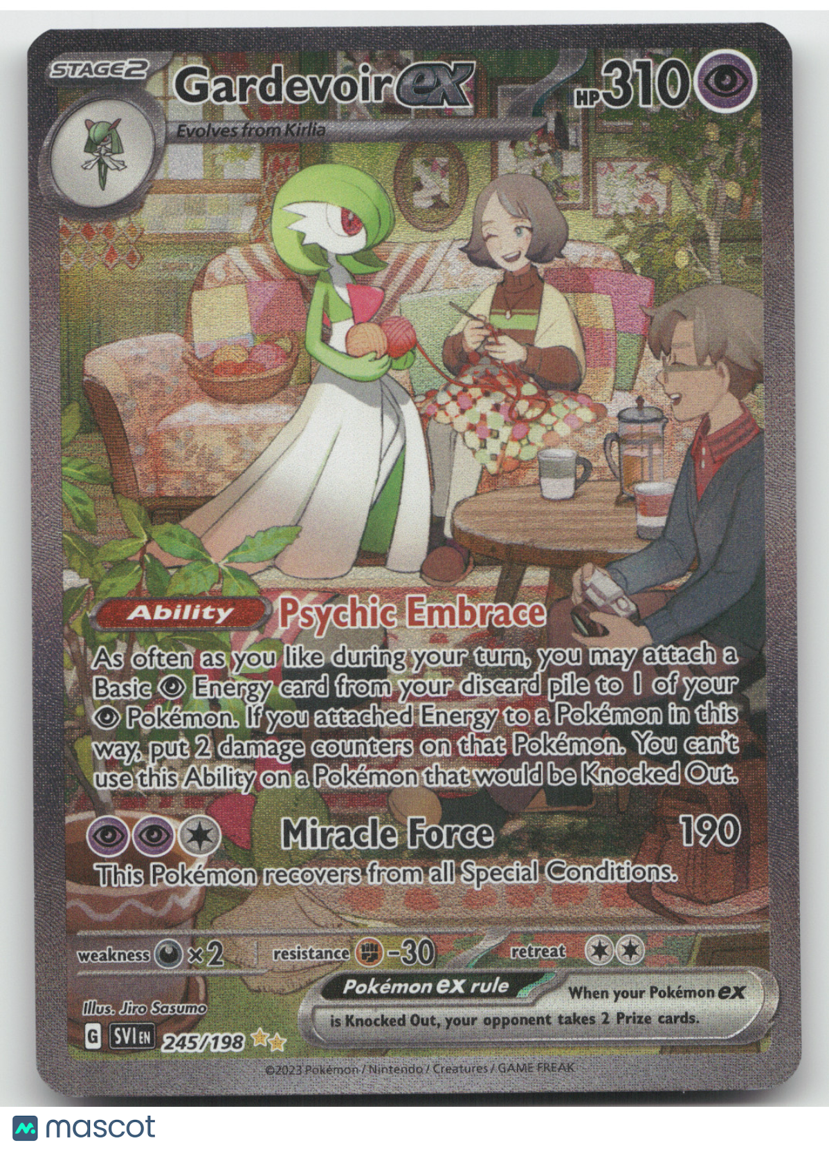 2023 Scarlet & Violet Gardevoir ex Secret Rare #245/198