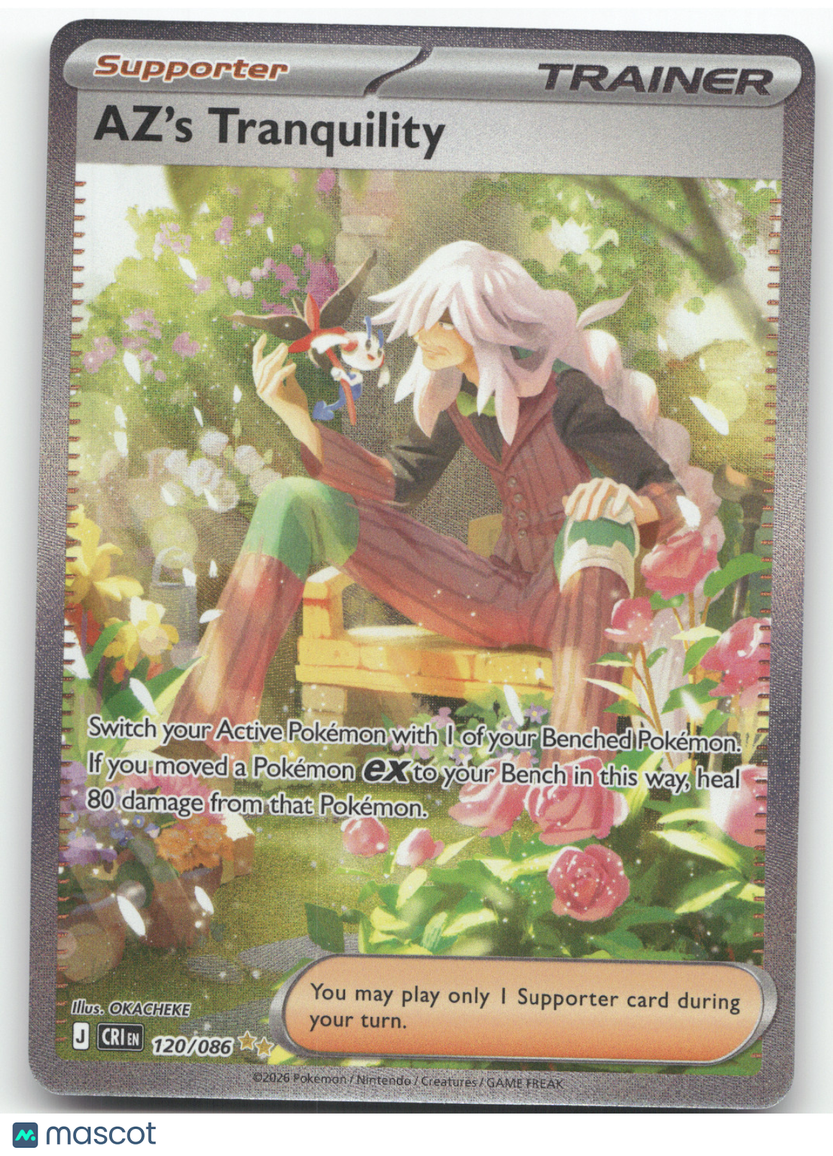 2026 Chaos Rising Az's Tranquility Secret Rare #120/086
