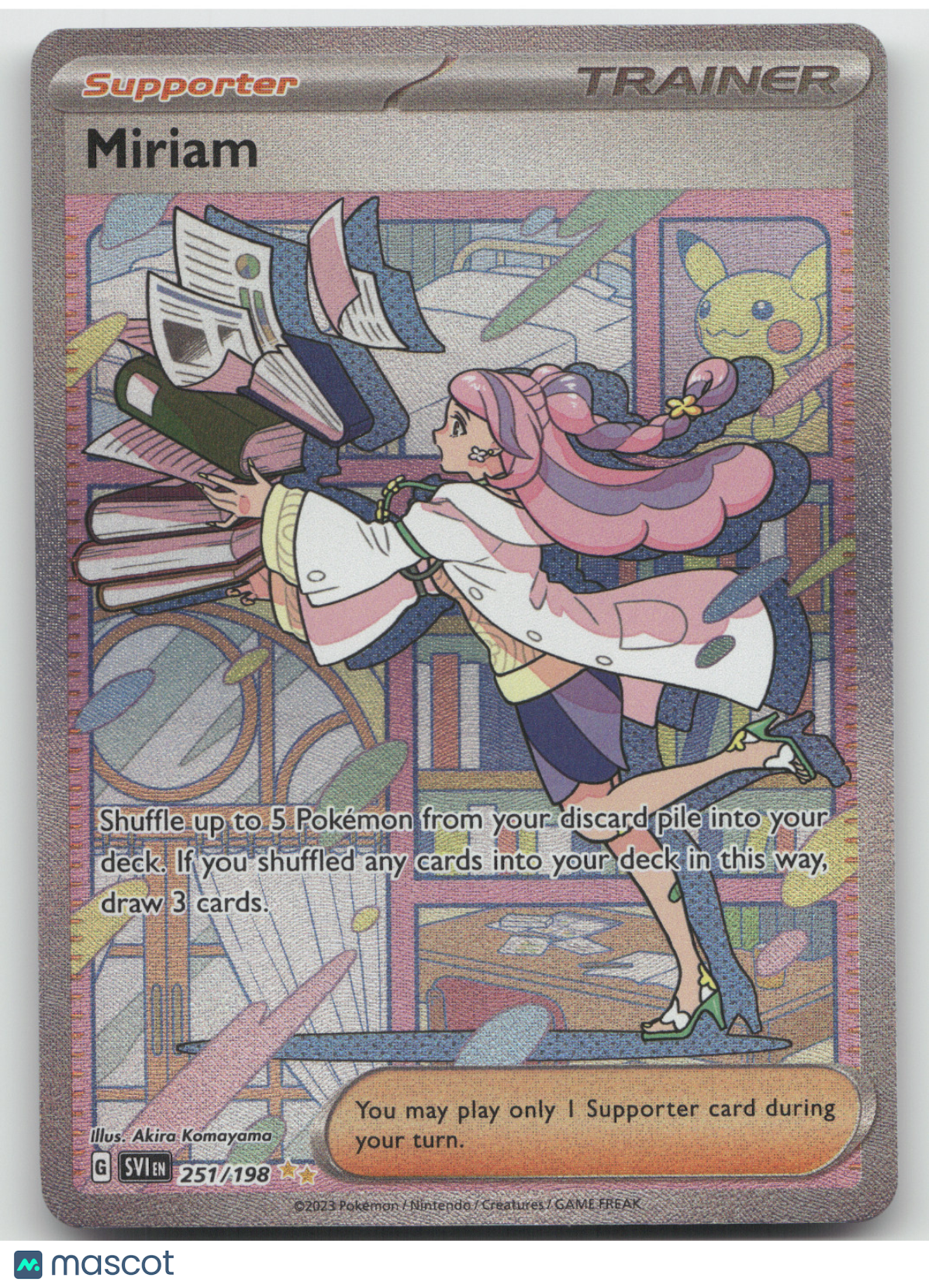 2023 Scarlet & Violet Miriam Secret Rare #251/198