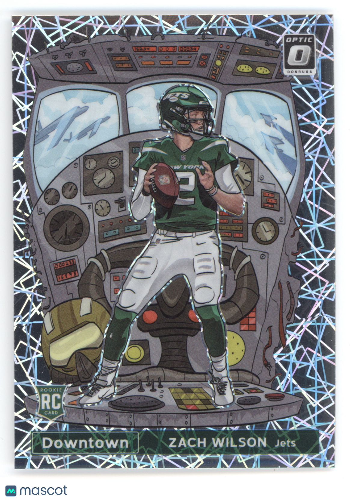 2021 Donruss Optic Downtown Zach Wilson #DT-34 RC