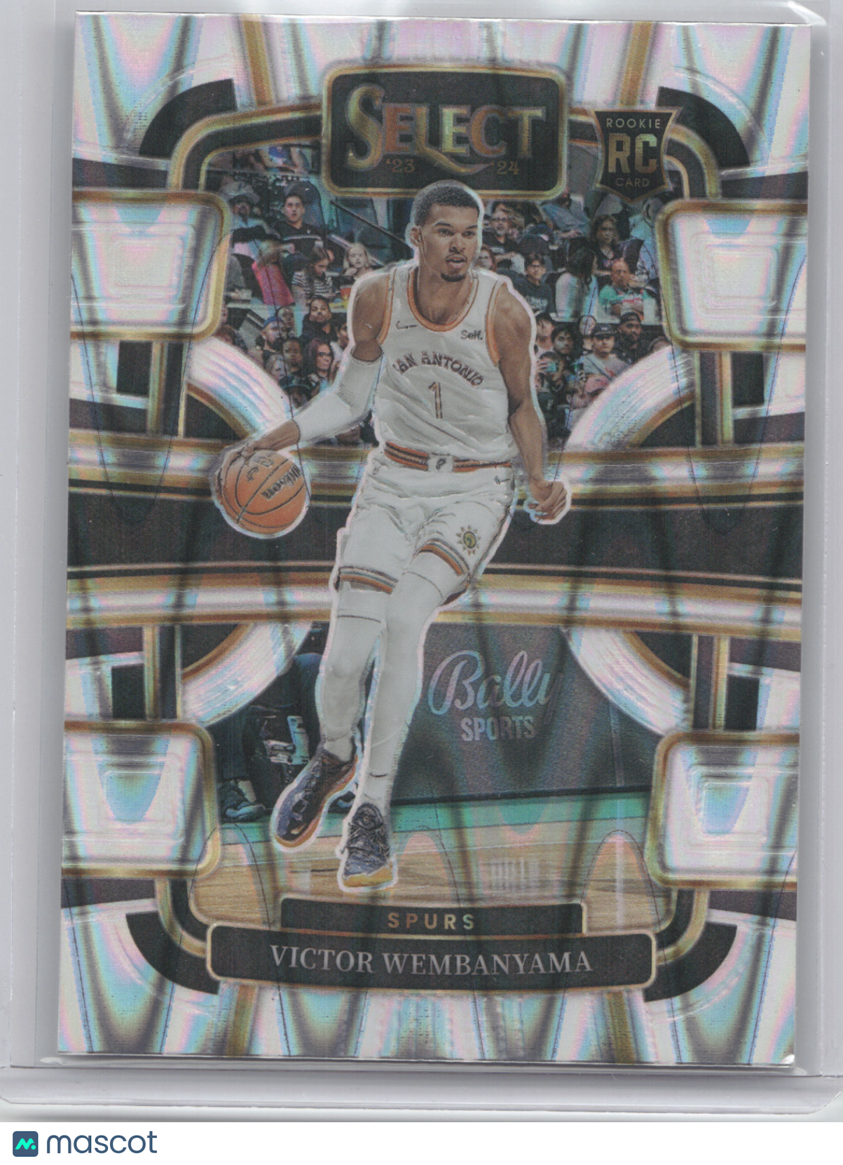 2023 Panini Select Victor Wembanyama #87 Raywave Prizm RC