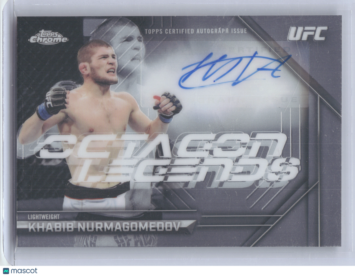 2026 Topps Chrome UFC Octagon Legends Khabib Nurmagomedov #OLA-KN Autograph
