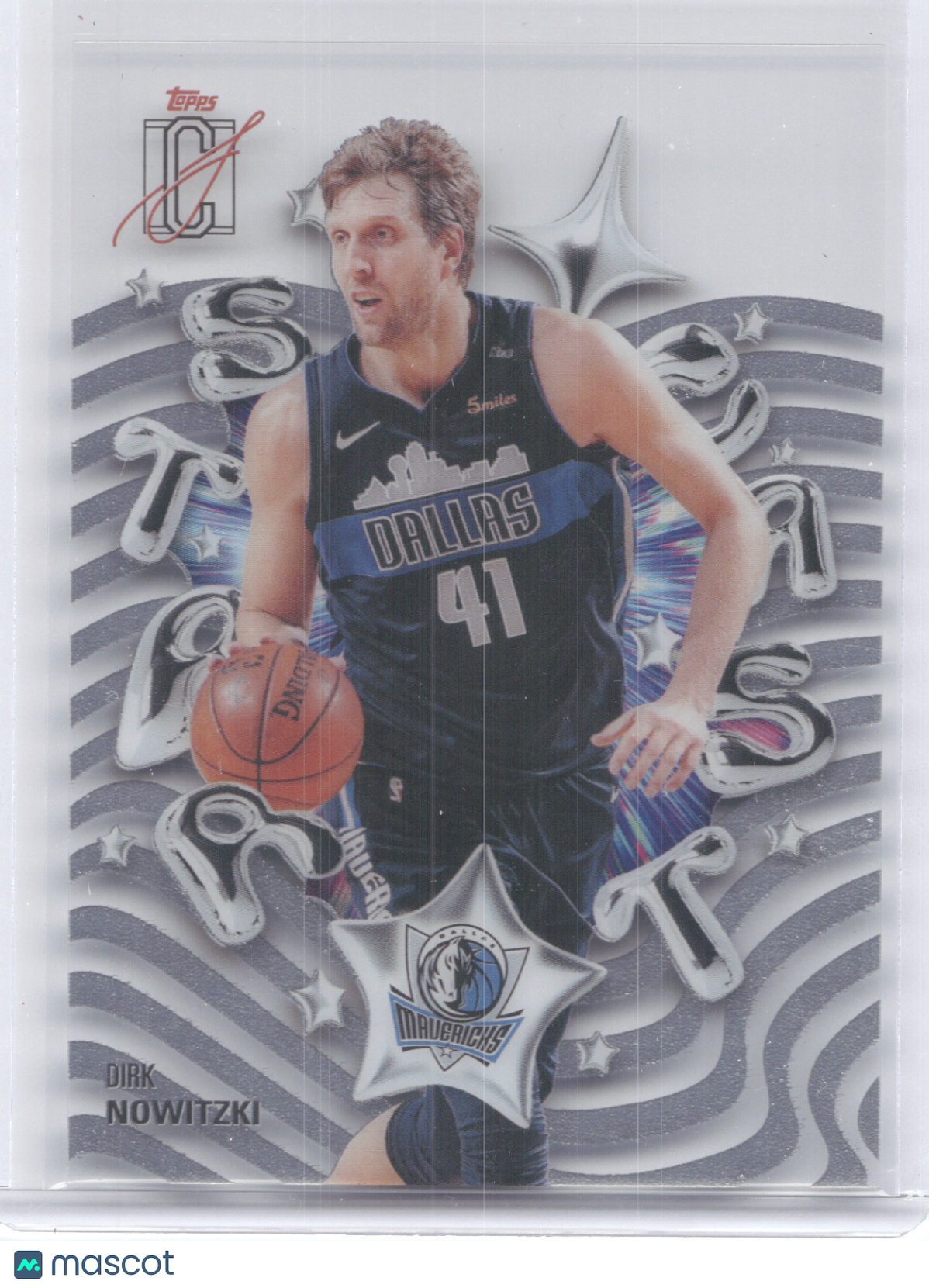 2025 Topps Signature Class Star Cast Dirk Nowitzki #SC-20