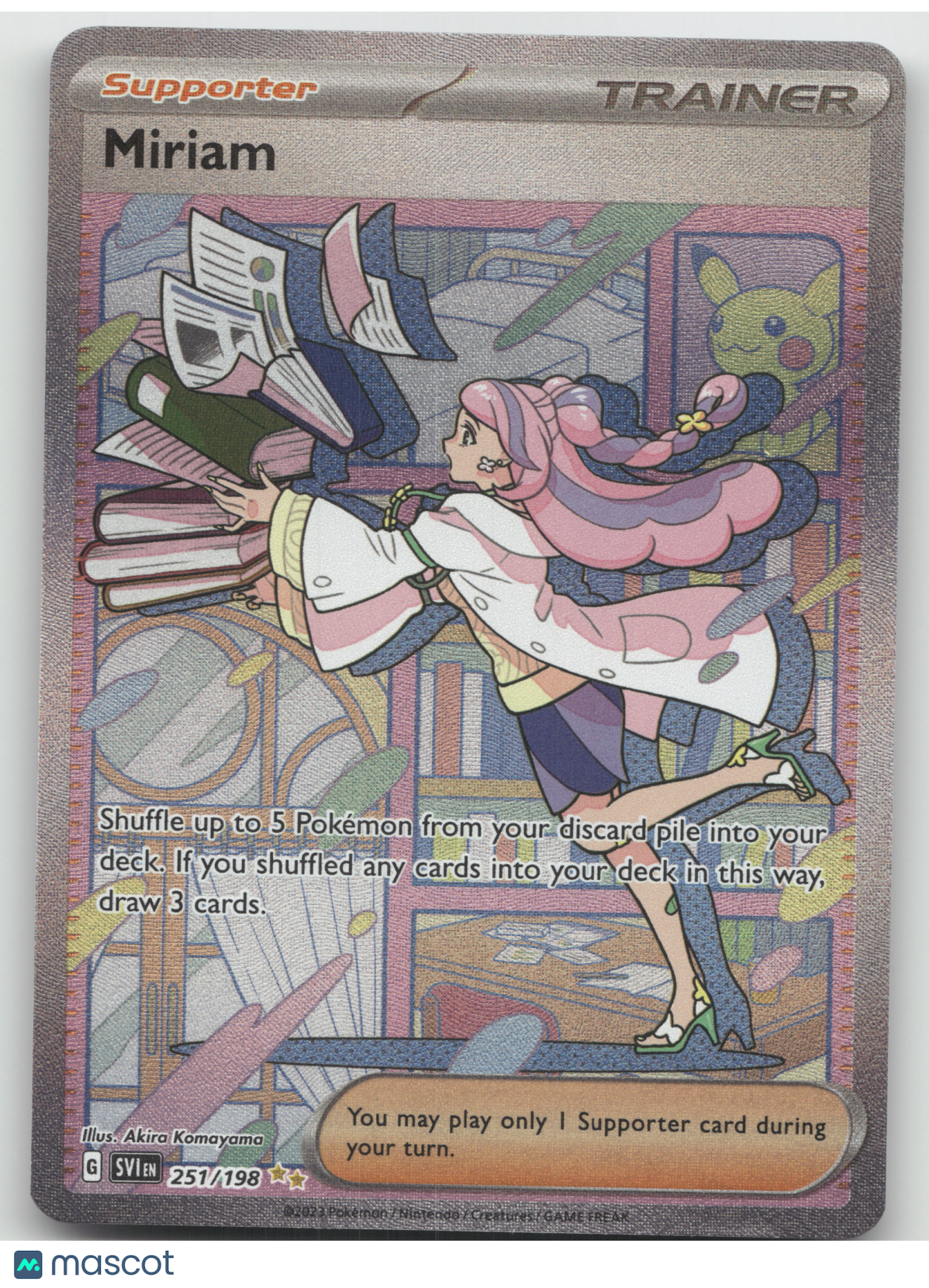 2023 Scarlet & Violet Miriam Secret Rare #251/198