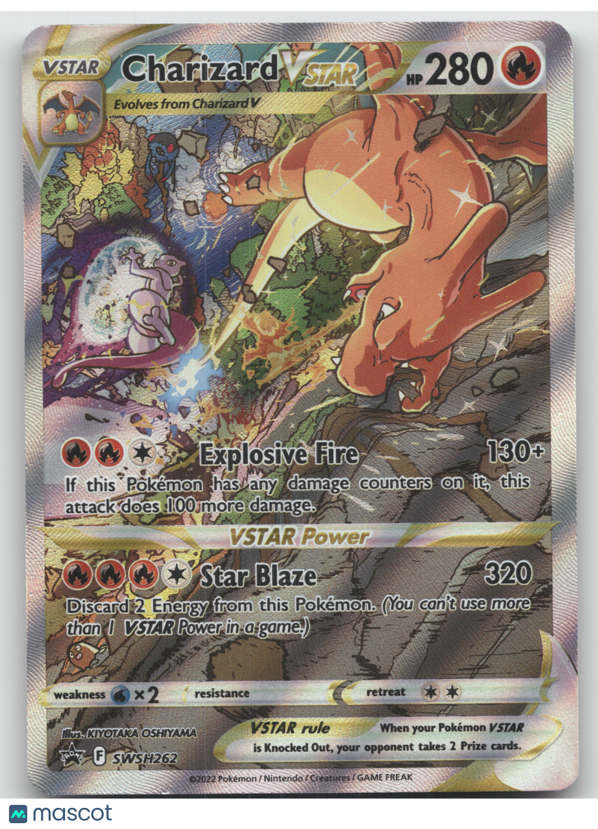 2020 Sword & Shield Charizard VSTAR Black Star Promo #SWSH262