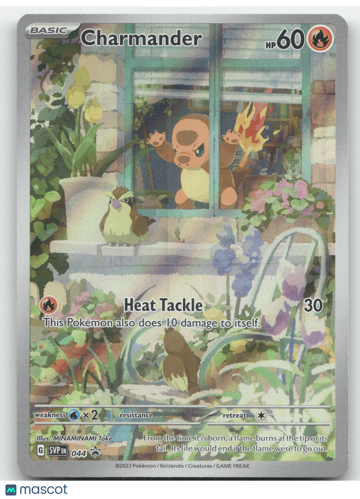2023 Scarlet & Violet Charmander Black Star Promo #044