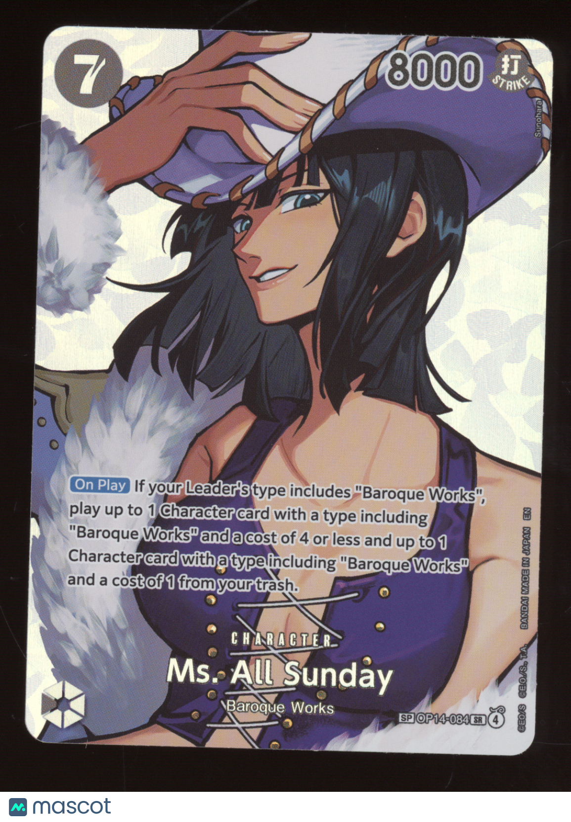 One Piece The Time of Battle Ms. All Sunday SP Foil #OP14-084