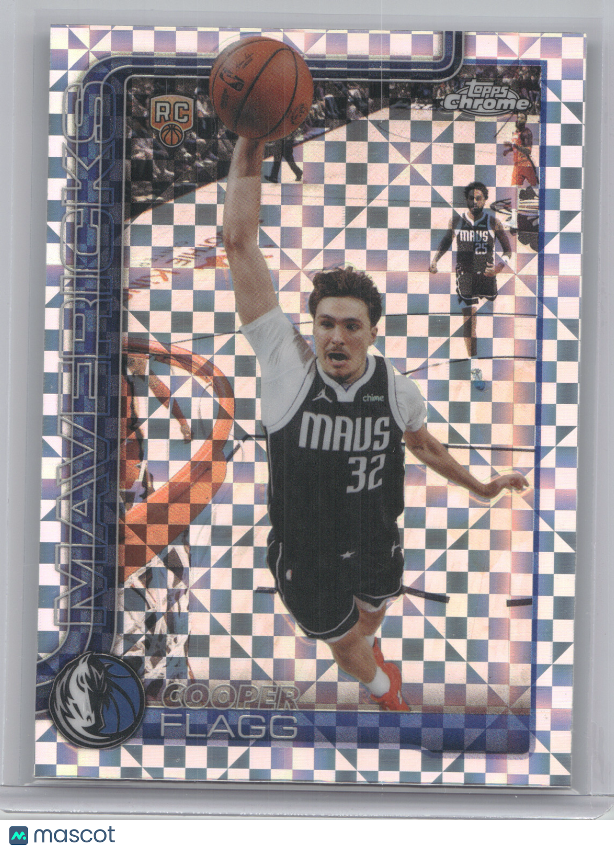 2025 Topps Chrome Cooper Flagg #151 X-Fractor RC