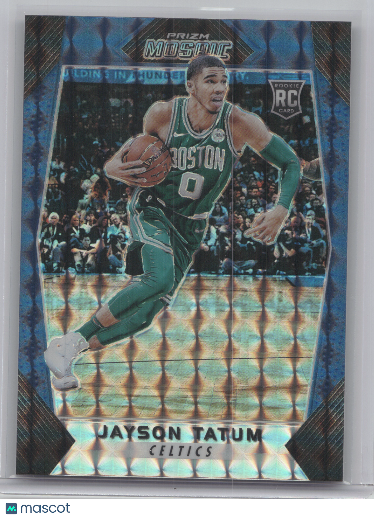 2017 Panini Prizm Mosaic Jayson Tatum #20 Blue RC