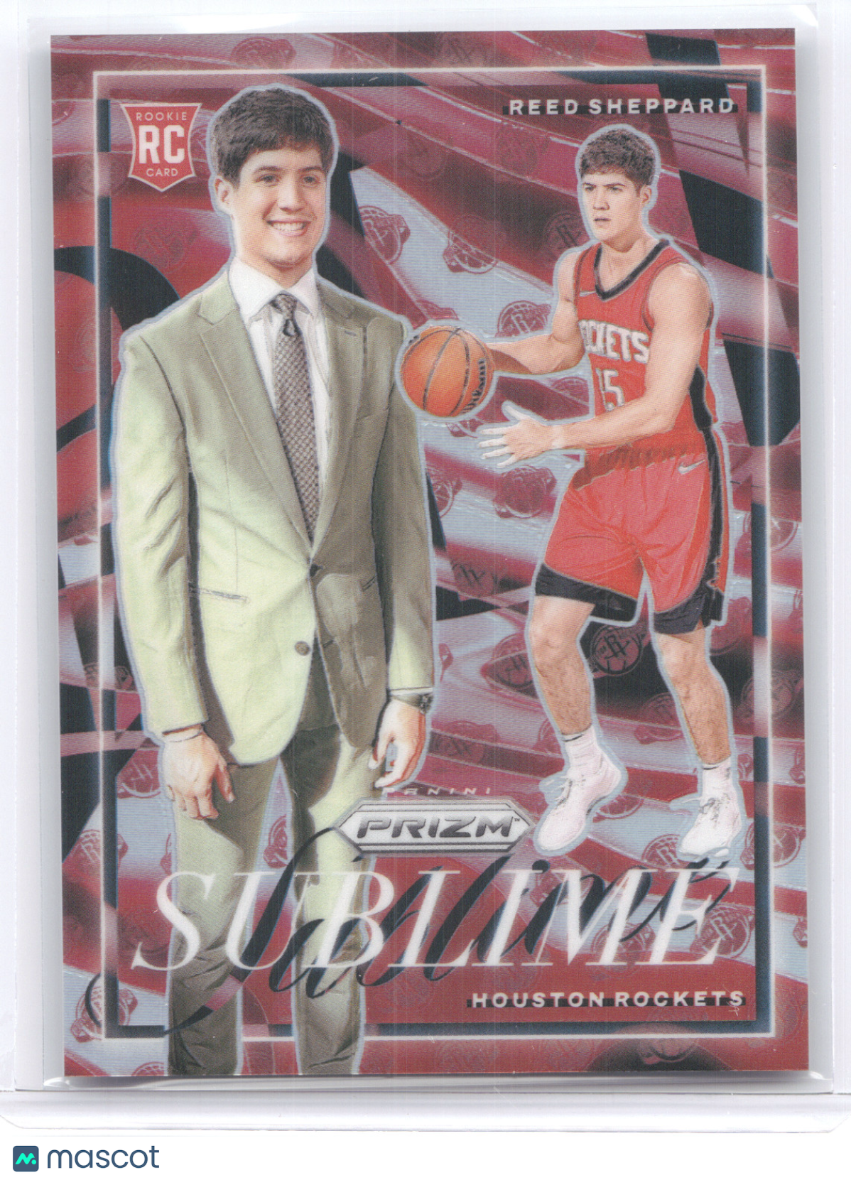 2024 Panini Prizm Basketball Reed Sheppard #14 Sublime RC