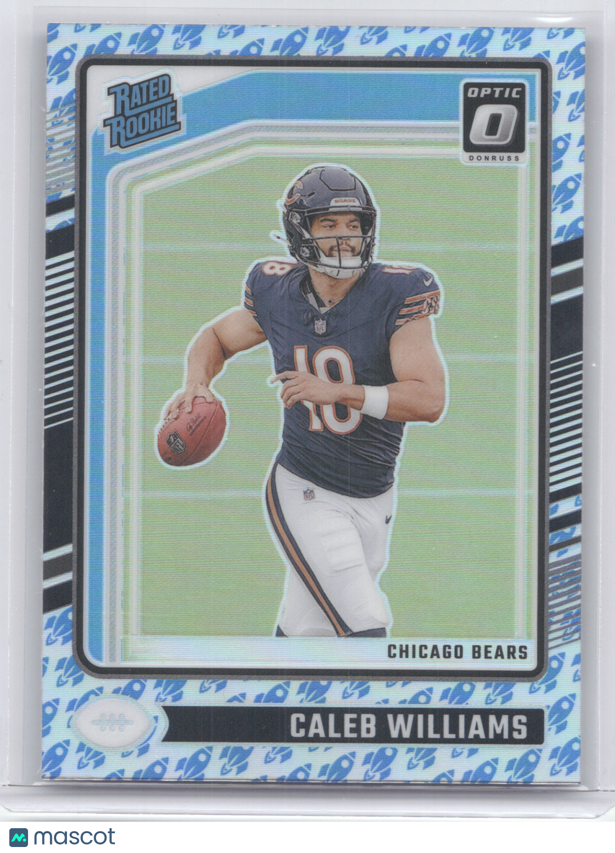 2024 Donruss Optic Rated Rookie Caleb Williams #201 Rockets