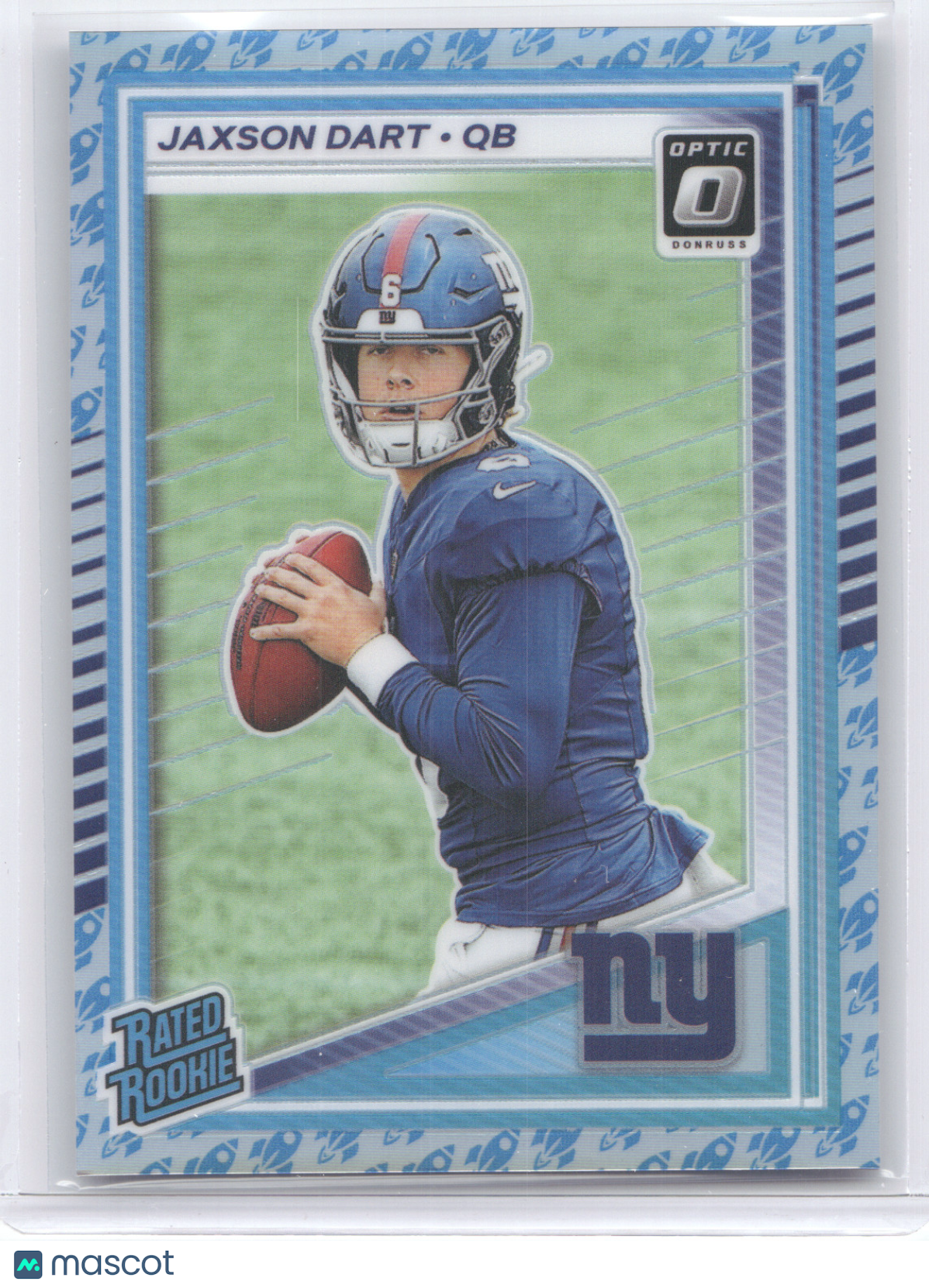 2025 Donruss Optic Rated Rookie Jaxson Dart #273 Rockets