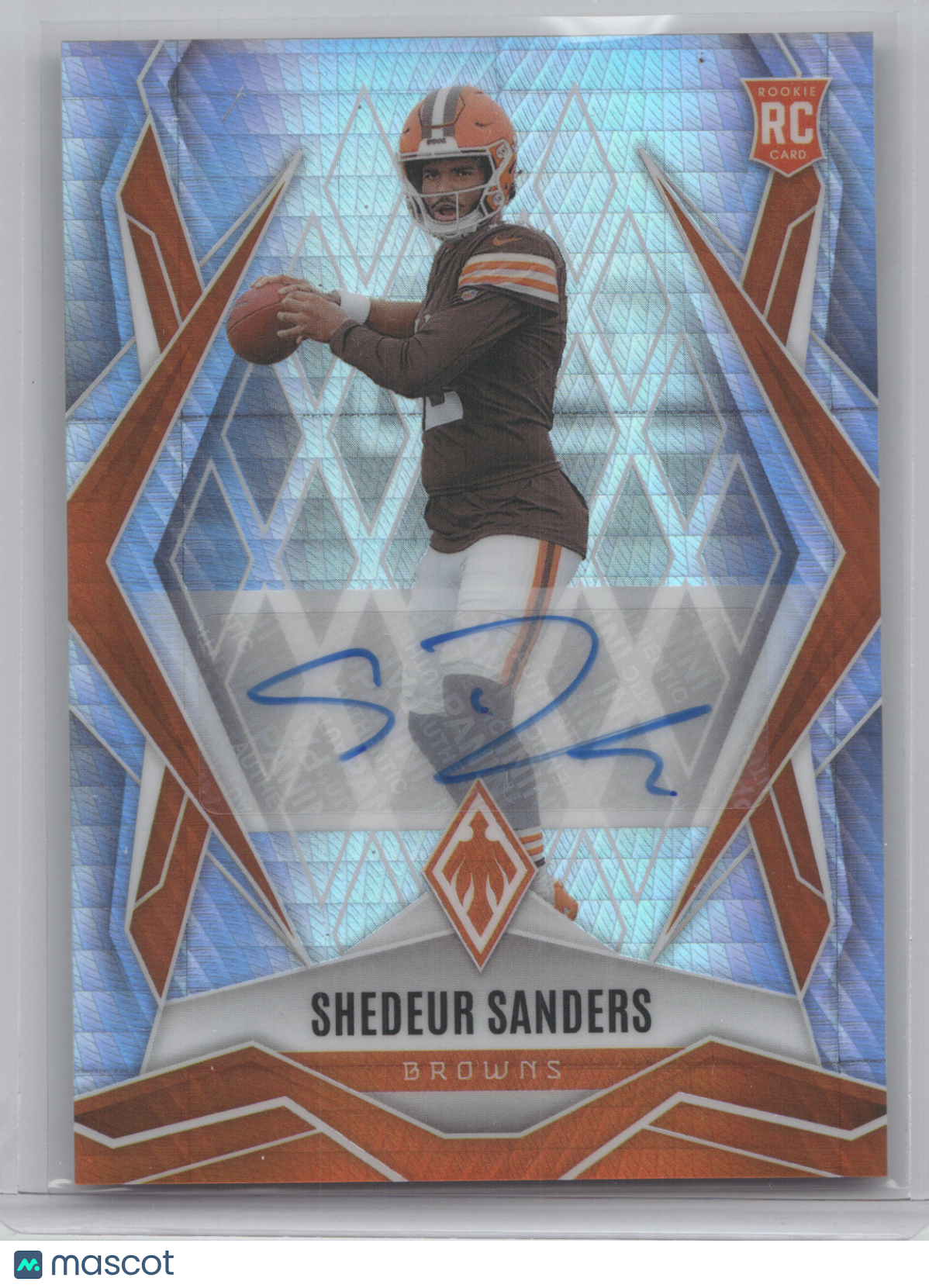 2025 Panini Phoenix Football Shedeur Sanders #154 Autograph RC