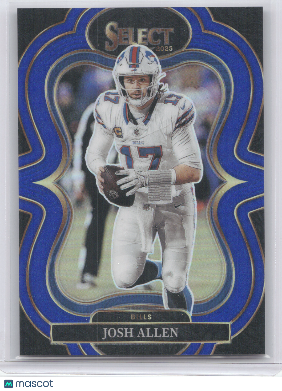 2025 Panini Select Football Josh Allen #386 Blue Prizm 51/99