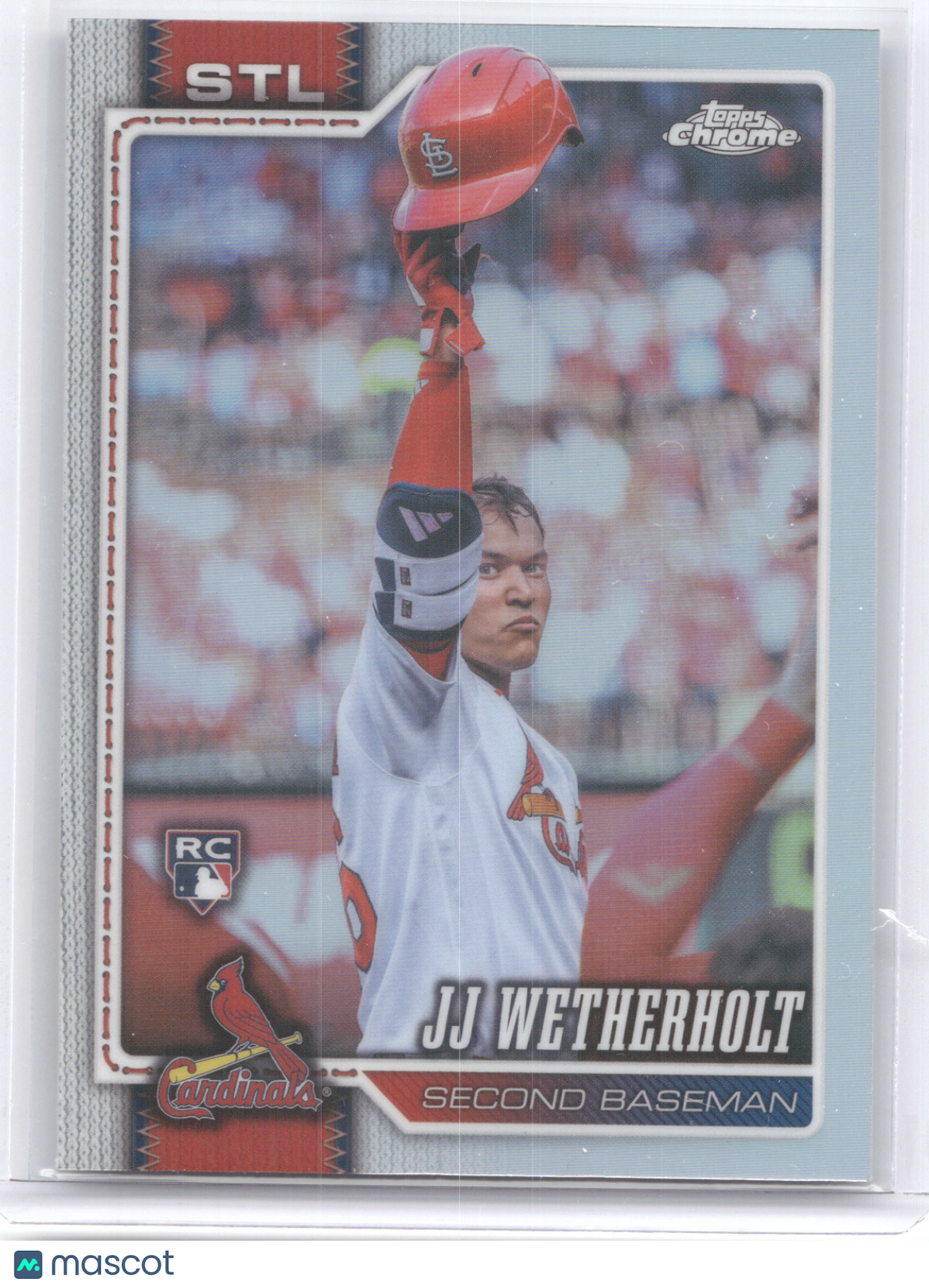 2026 Topps Chrome JJ Wetherholt #119 Image Variation RC