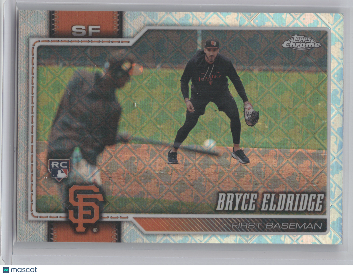 2026 Topps Chrome Image Variation Bryce Eldridge #254 Logofractor RC
