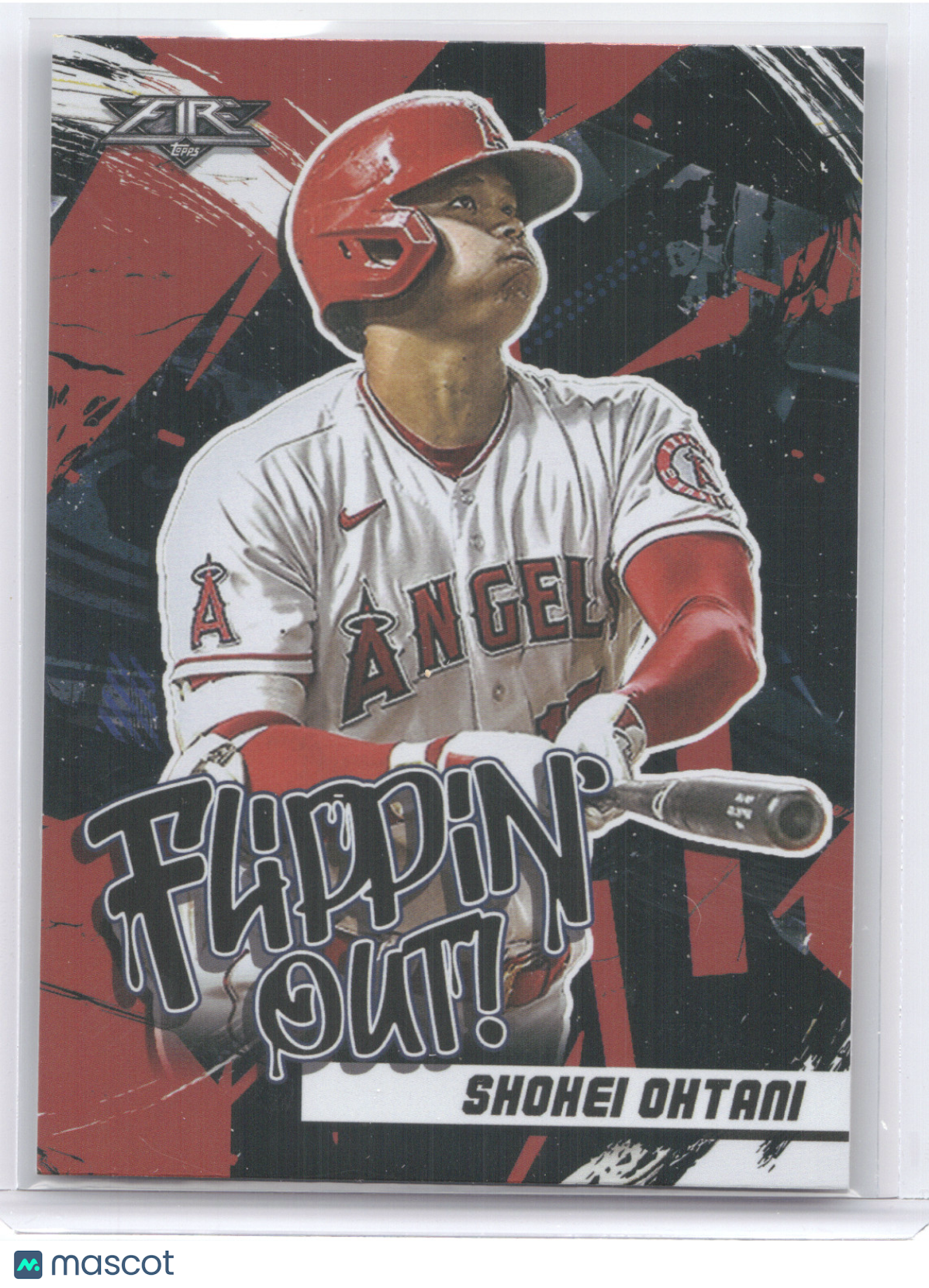 2022 Topps Fire Flippin' Out Shohei Ohtani #FO-7