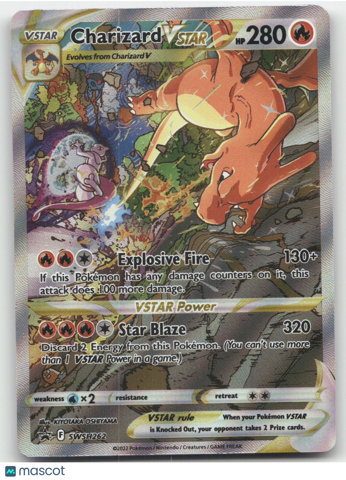 2022 Sword & Shield Charizard VSTAR Black Star Promo #SWSH262