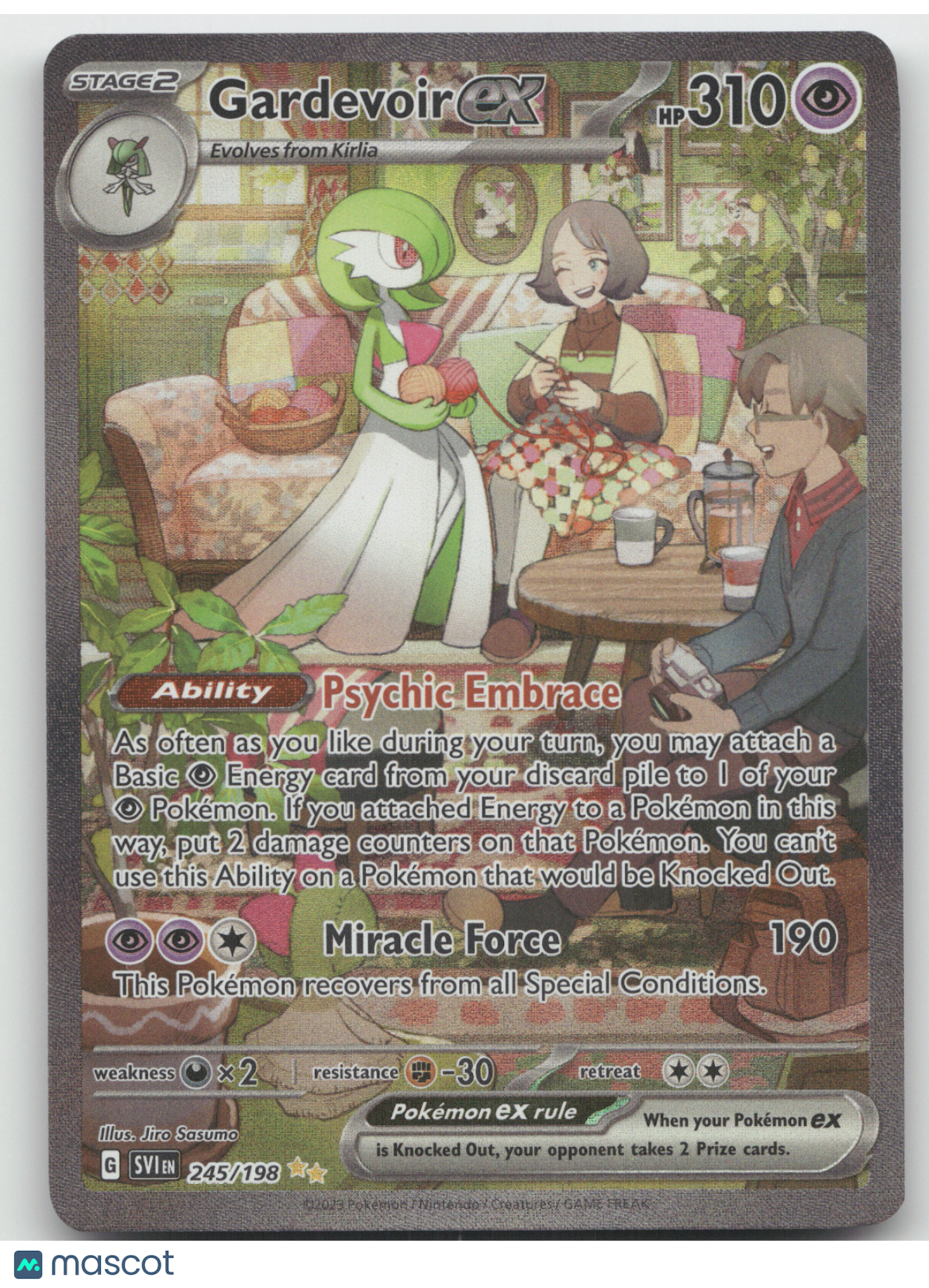 2023 Scarlet & Violet Gardevoir ex Secret Rare #245/198