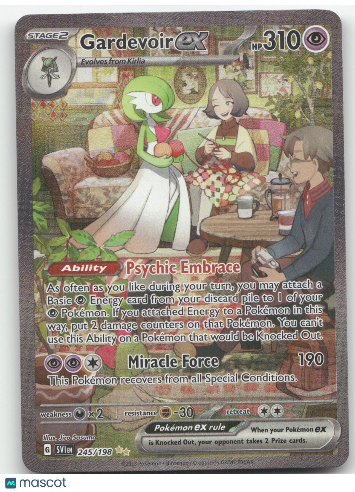2023 Scarlet & Violet Gardevoir ex Secret Rare #245/198
