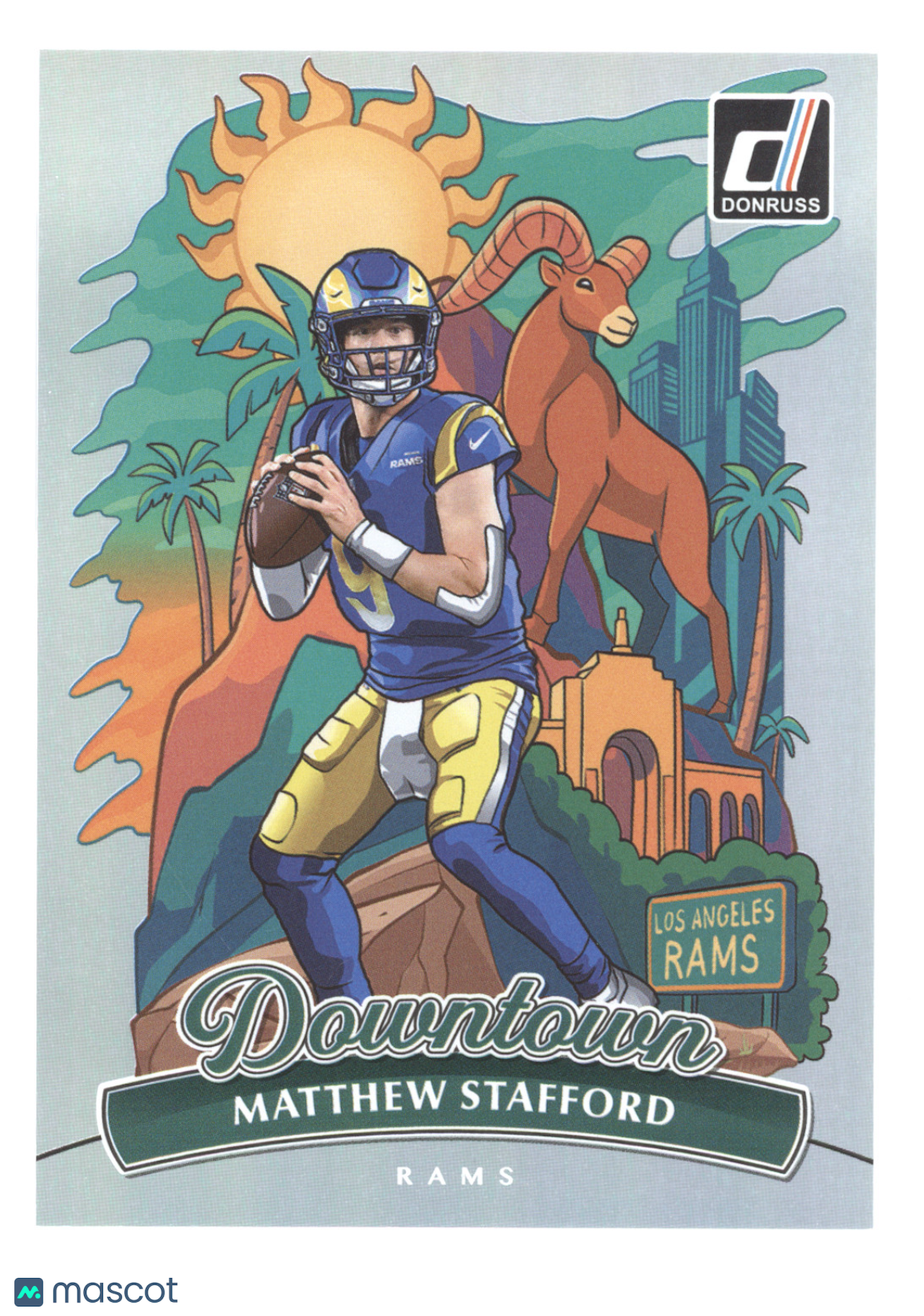 2025 Panini Donruss Downtown Matthew Stafford #6