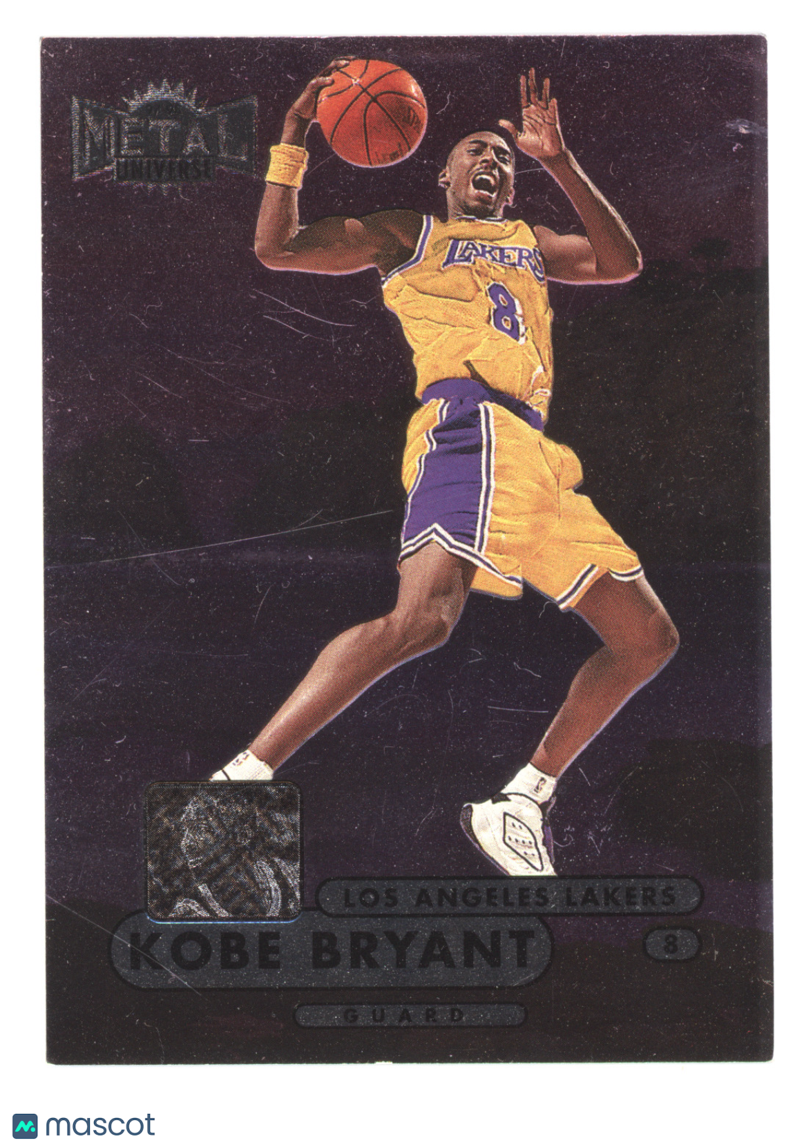 1997 SkyBox Metal Universe Kobe Bryant #86