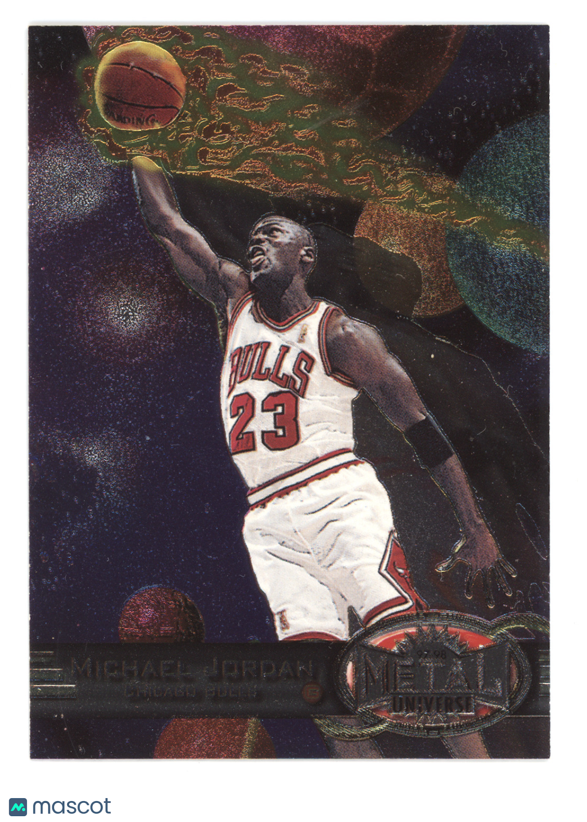 1997 SkyBox Metal Universe Michael Jordan #23