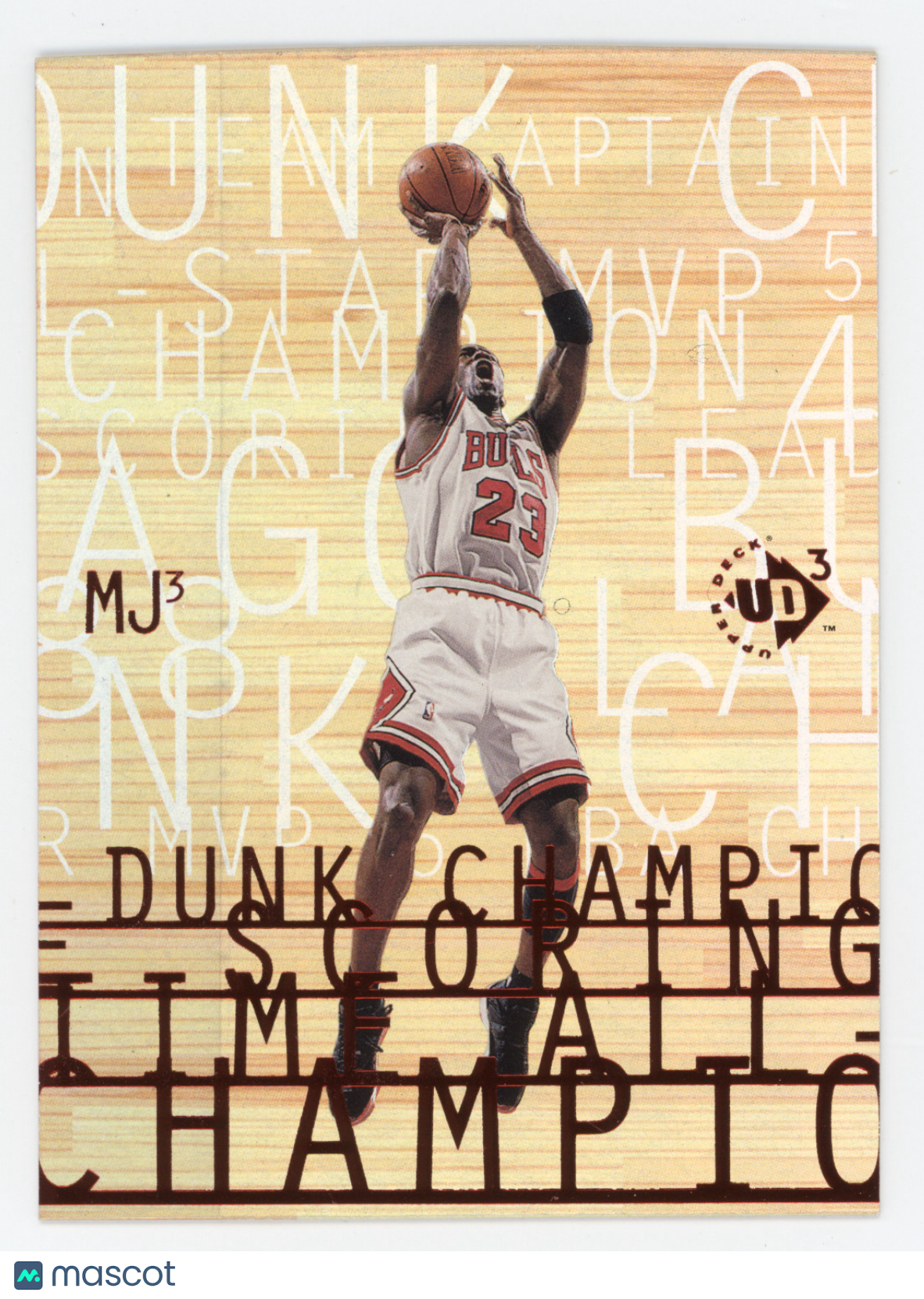 1997 Upper Deck UD3 MJ3 Michael Jordan #MJ3-2