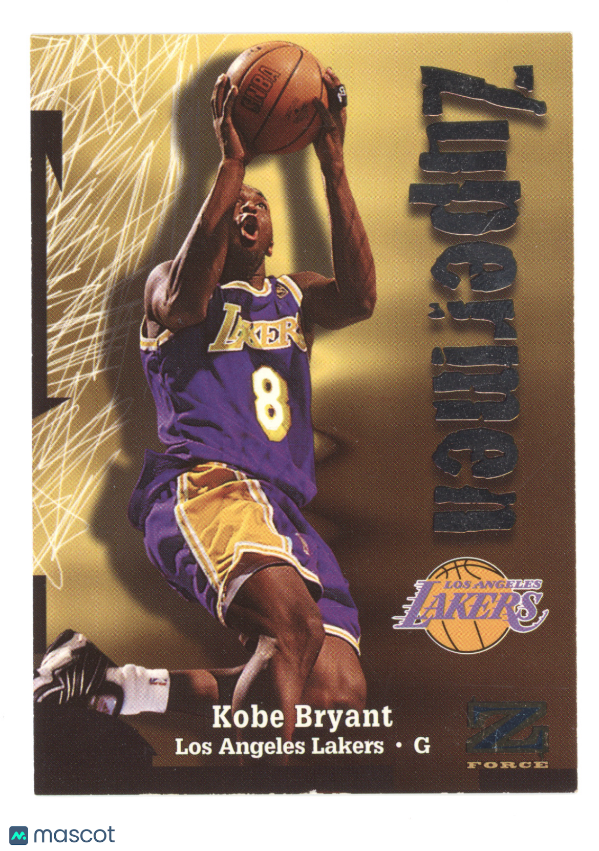1997 SkyBox Z-Force Kobe Bryant #195 Zupermen