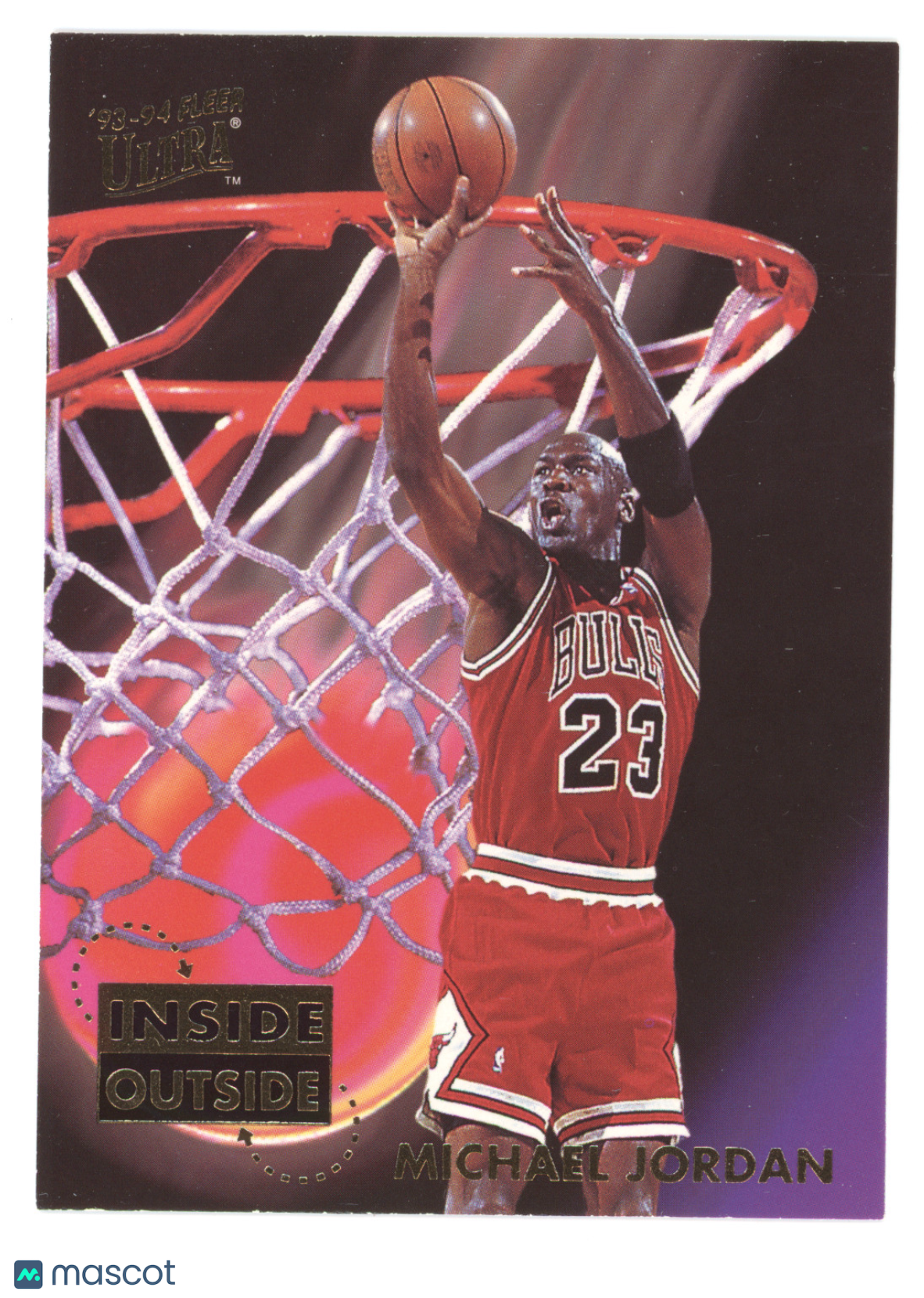 1993 Fleer Ultra Inside/Outside Michael Jordan #4