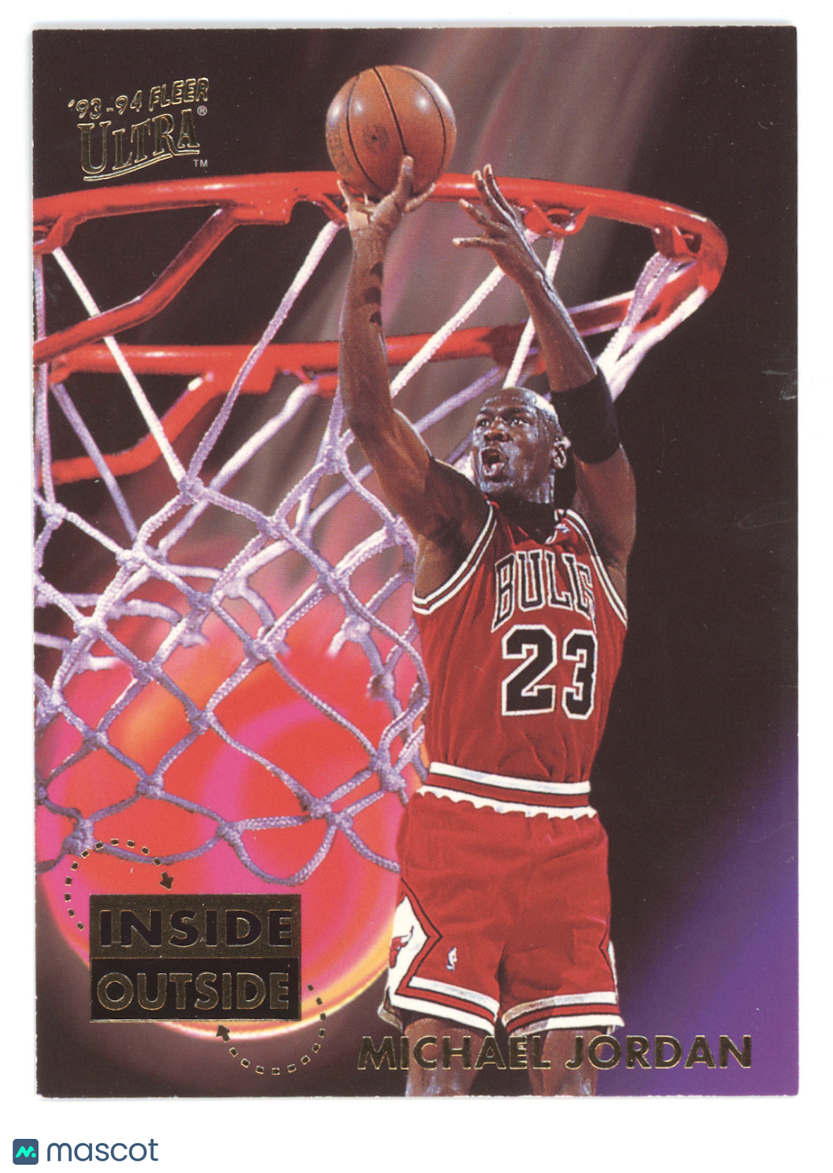 1993 Fleer Ultra Inside/Outside Michael Jordan #4