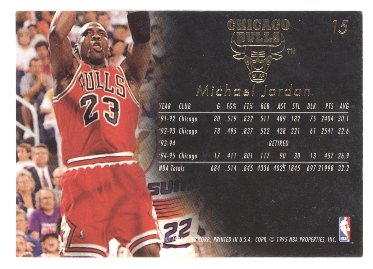 1995 Flair Michael Jordan #15