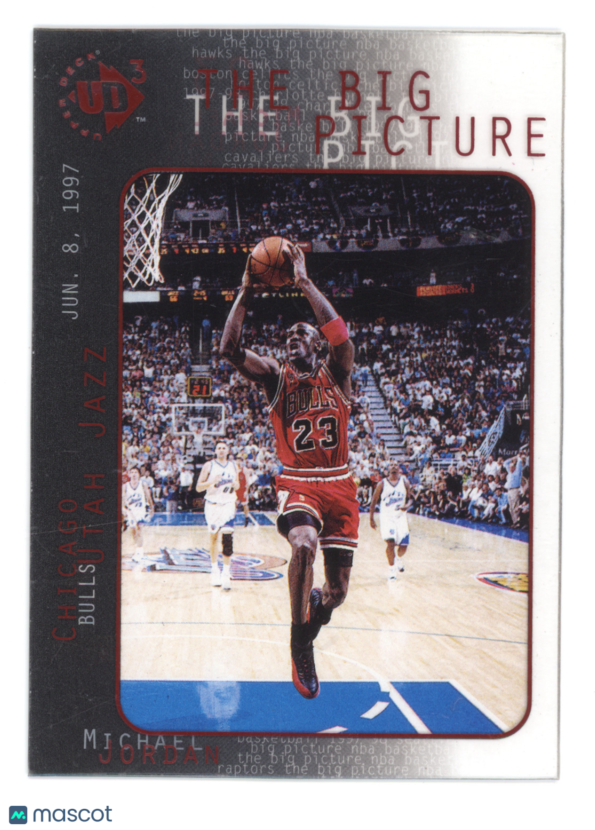 1997 Upper Deck UD3 The Big Picture Michael Jordan #45